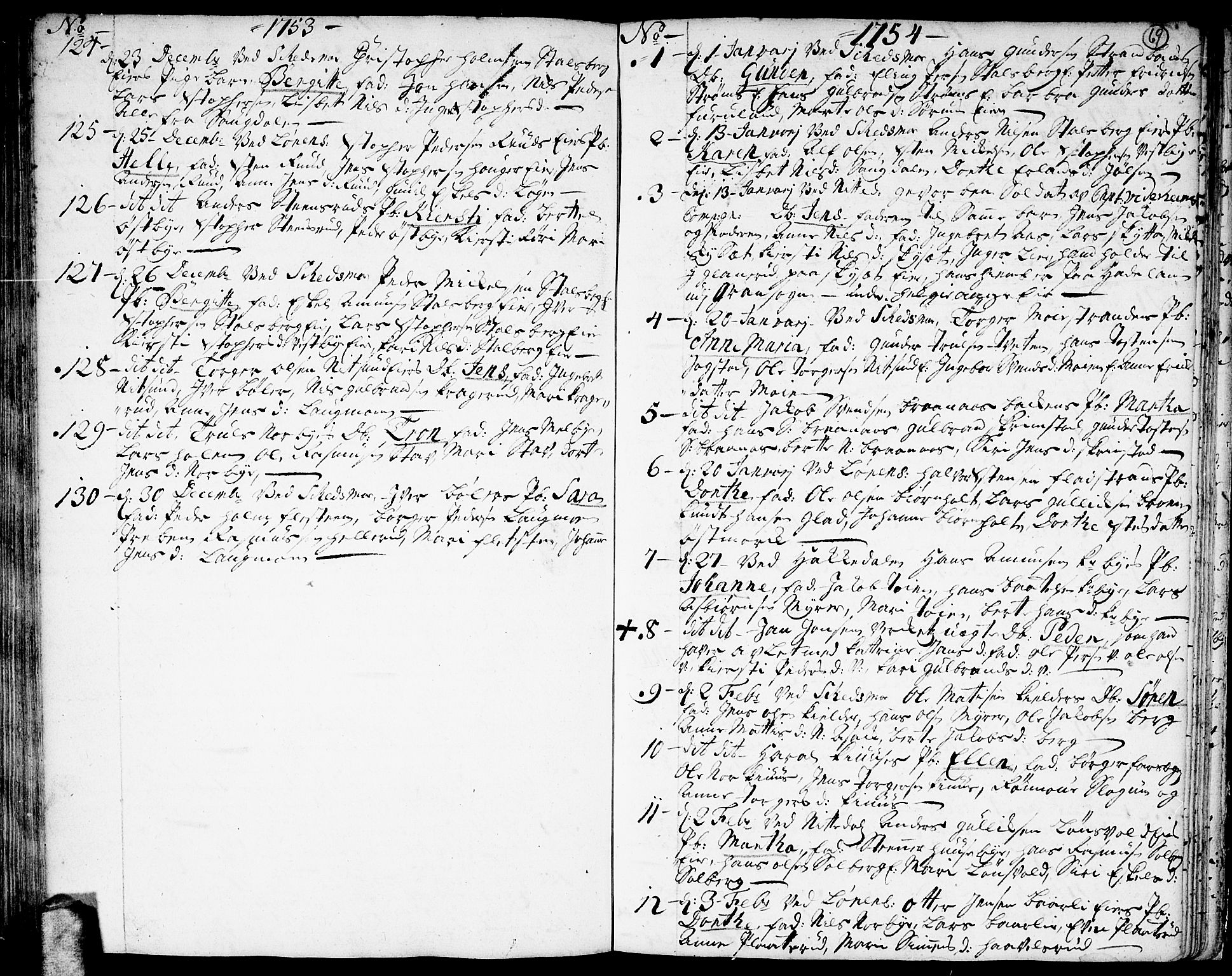 Skedsmo prestekontor Kirkebøker, AV/SAO-A-10033a/F/Fa/L0003: Ministerialbok nr. I 3, 1737-1759, s. 69