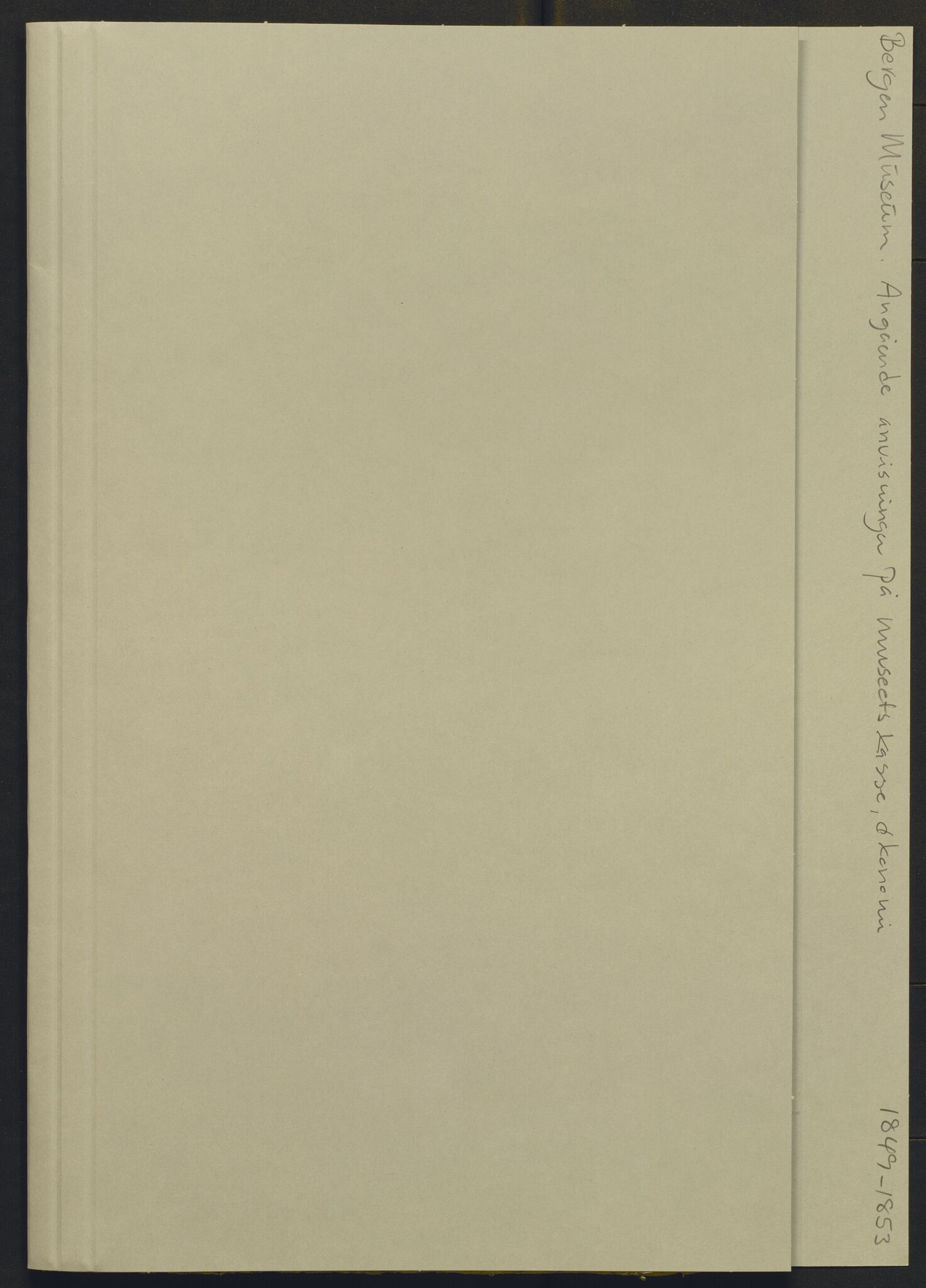 Bergens Museum, AV/SAB-A-17301/02/Y/Yb/L0003: Diverse, 1835-1931, s. 75