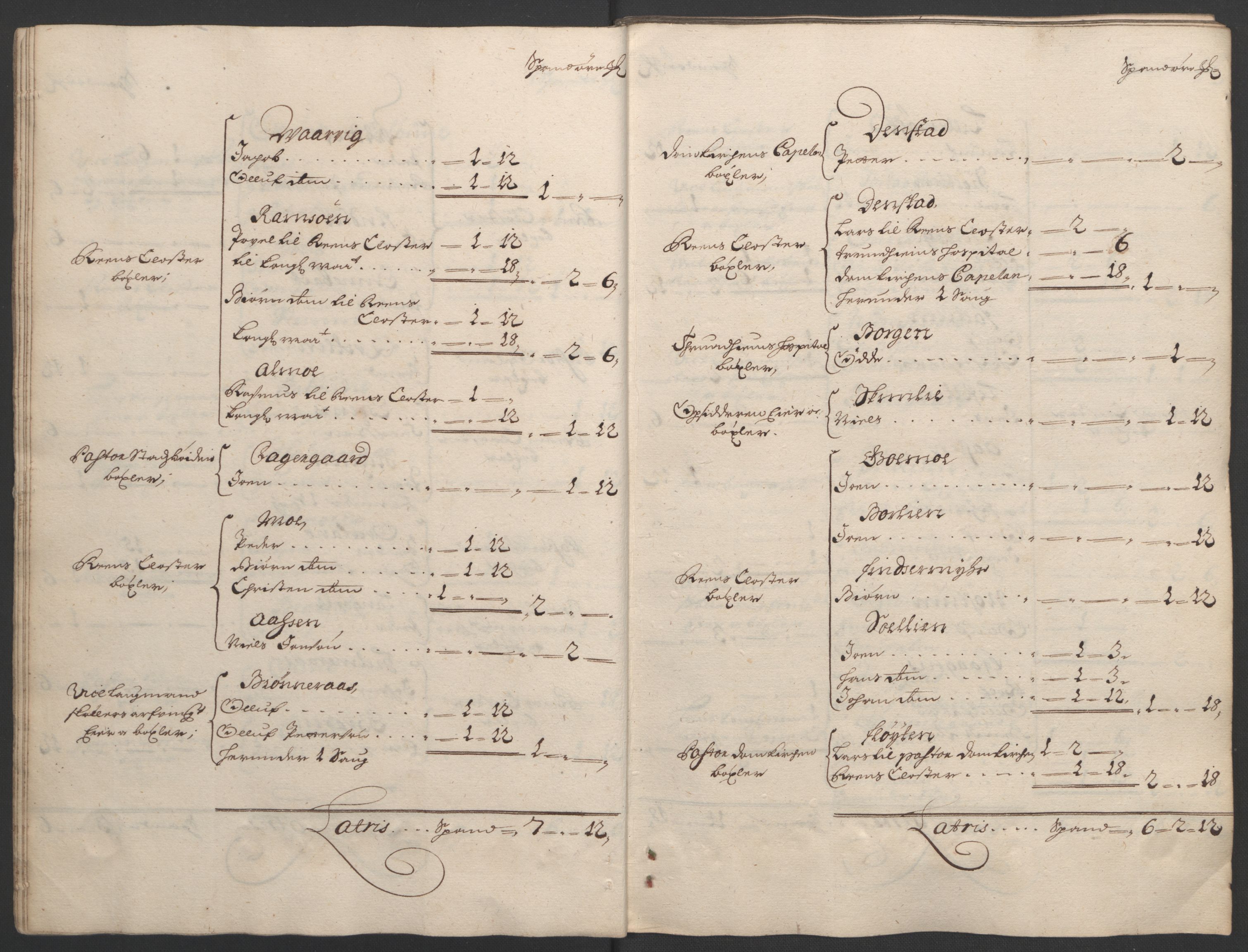 Rentekammeret inntil 1814, Reviderte regnskaper, Fogderegnskap, AV/RA-EA-4092/R57/L3851: Fogderegnskap Fosen, 1695-1696, s. 26