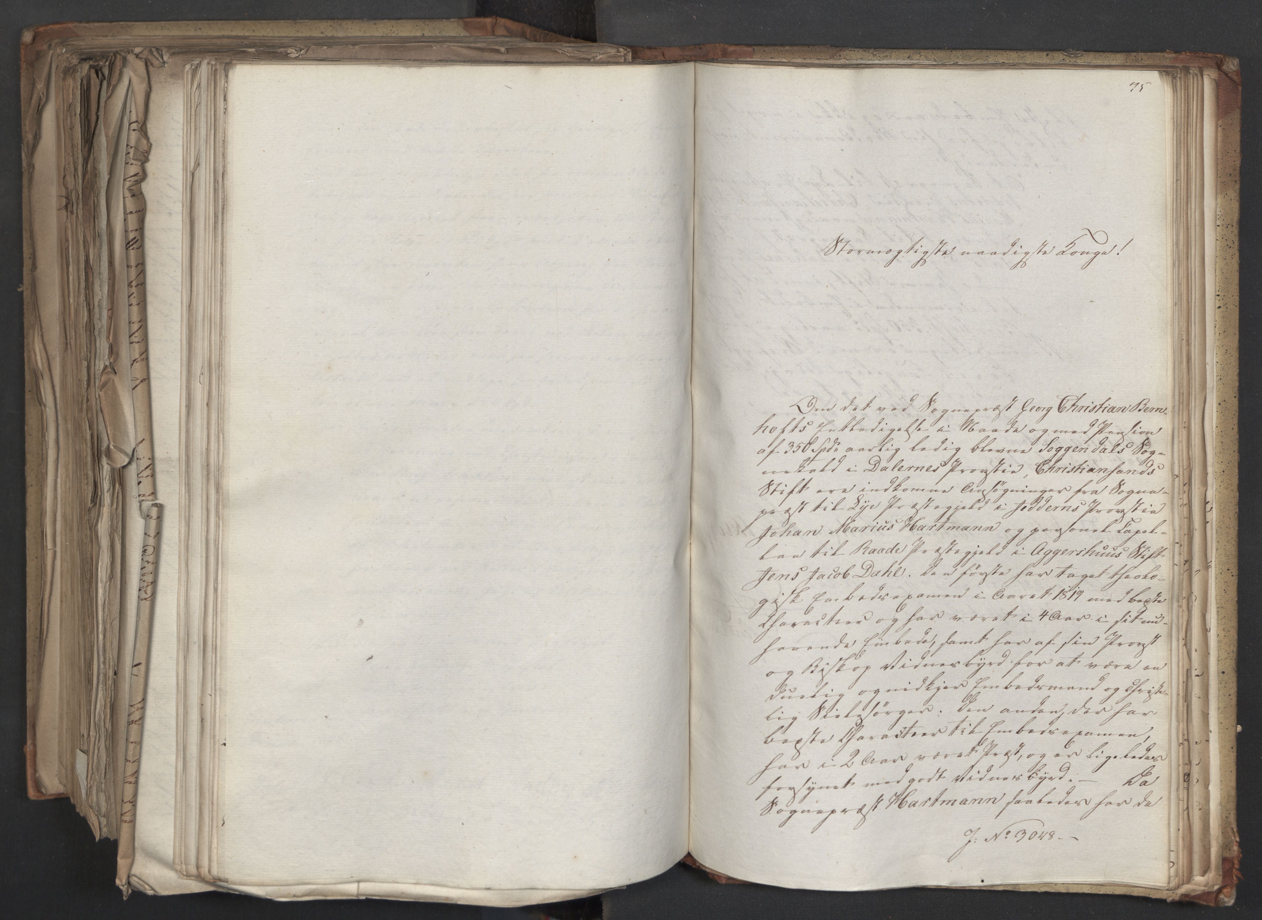 Statsrådsavdelingen i Stockholm, AV/RA-S-1003/D/Da/L0044: Regjeringsinnstillinger nr. 2846-3066, 1825, s. 595