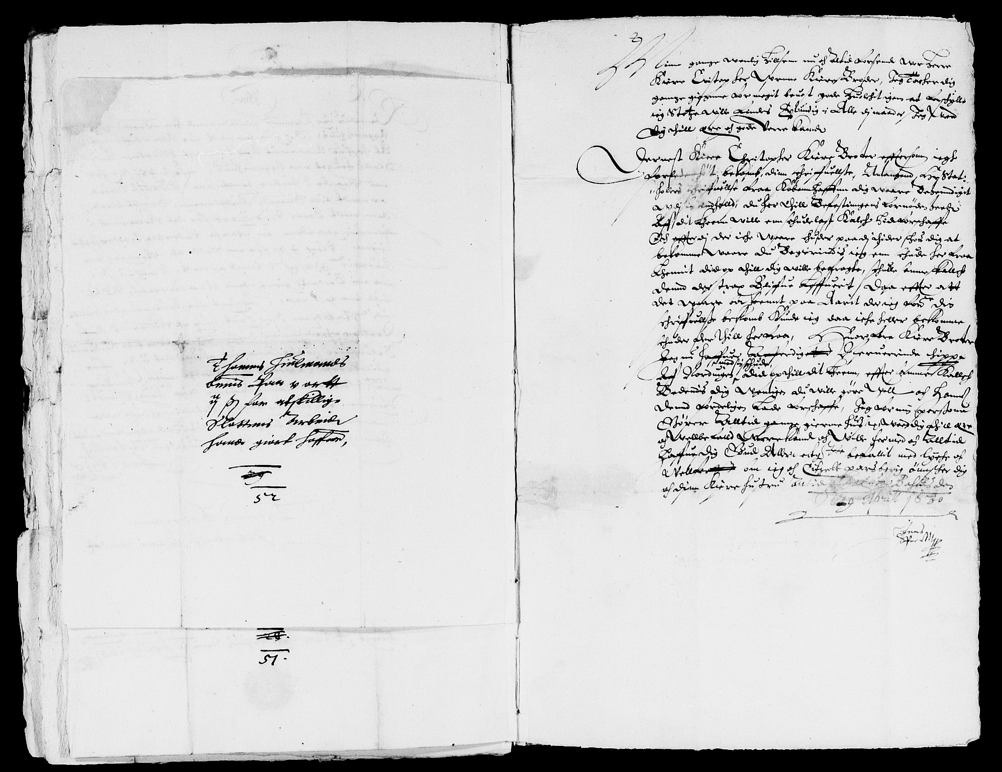 Rentekammeret inntil 1814, Reviderte regnskaper, Lensregnskaper, AV/RA-EA-5023/R/Rb/Rba/L0100: Akershus len, 1630-1631