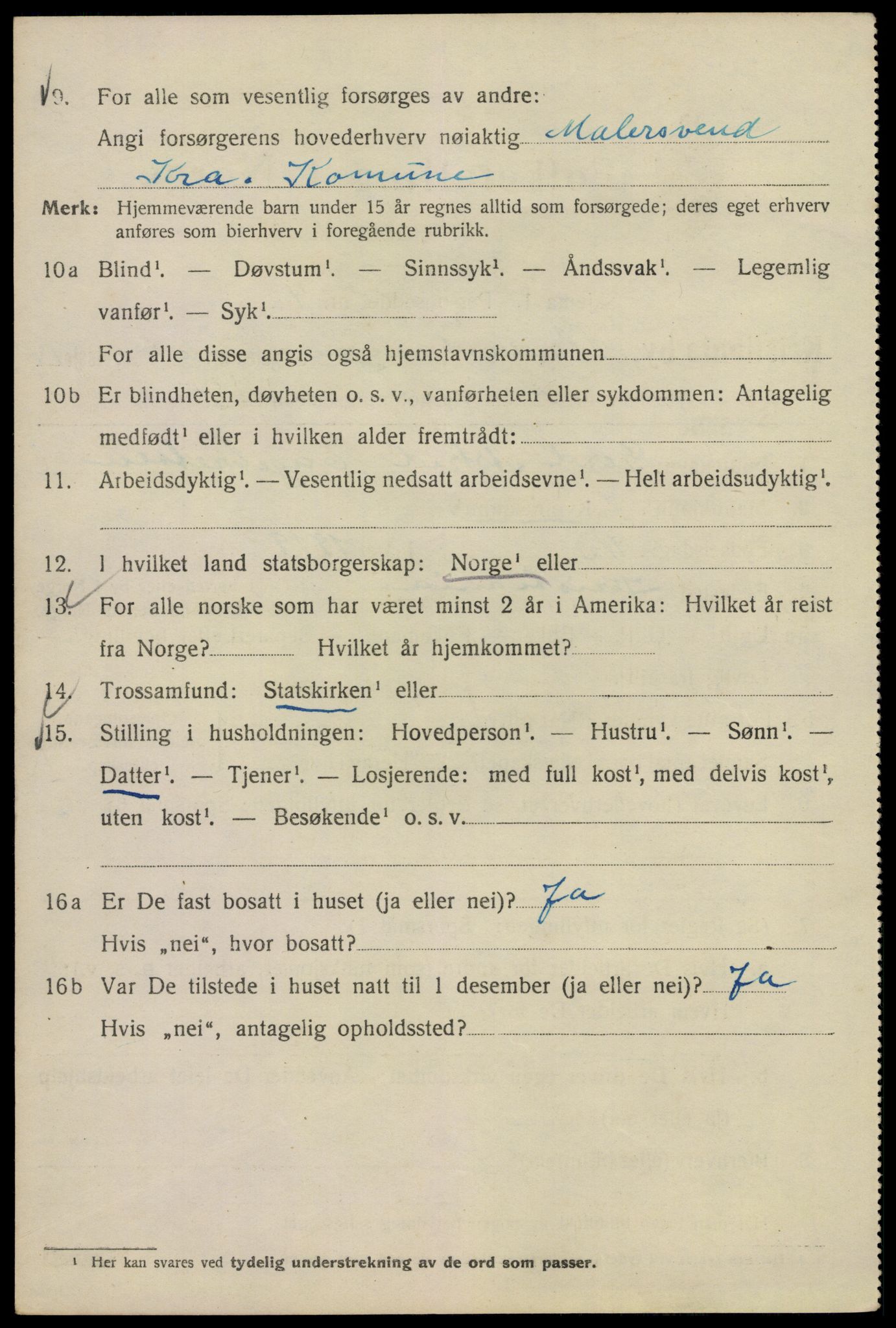 SAO, Folketelling 1920 for 0301 Kristiania kjøpstad, 1920, s. 517708