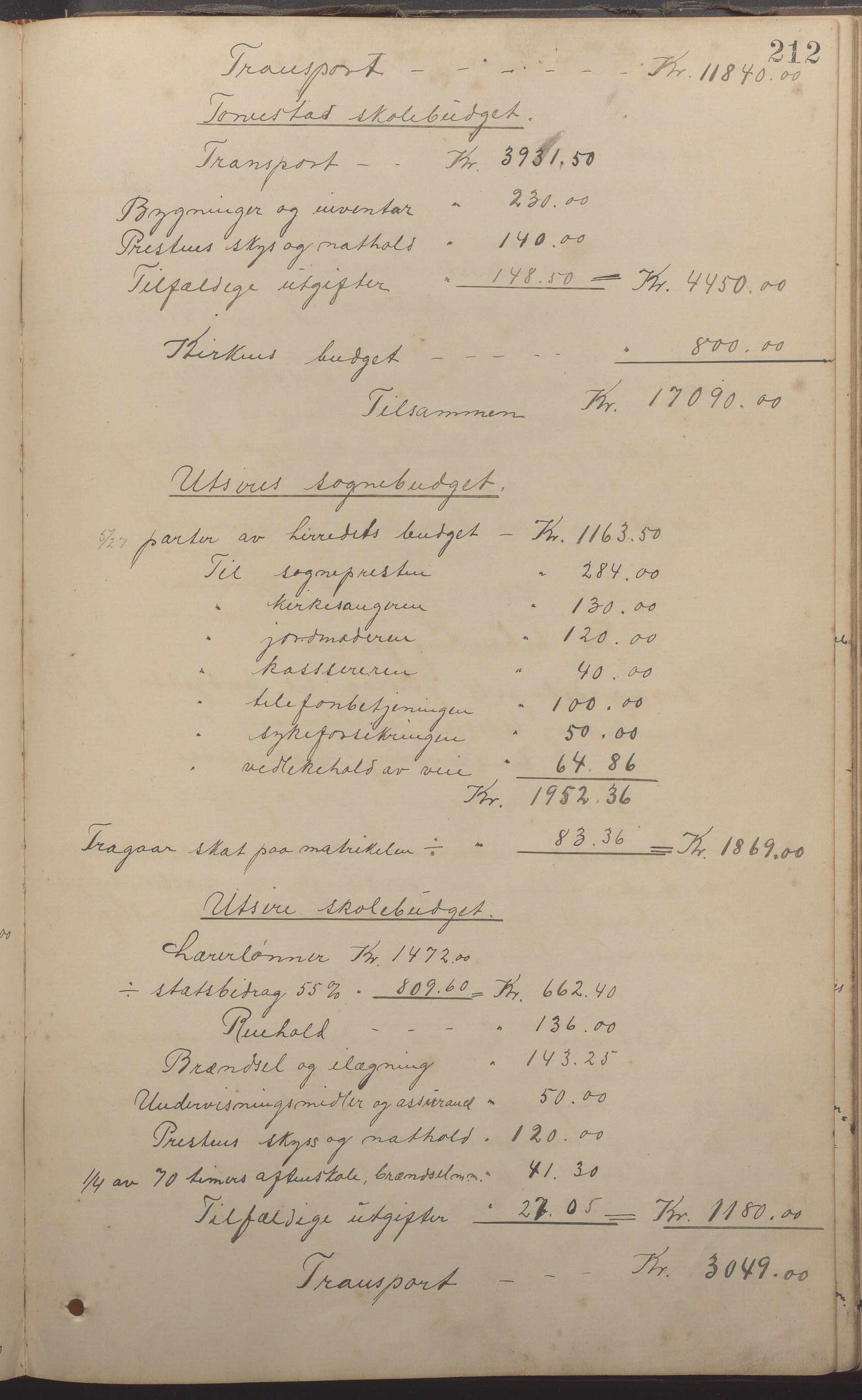 Torvastad kommune - Formannskapet, IKAR/K-101331/A/L0004: Forhandlingsprotokoll, 1891-1918, s. 212a