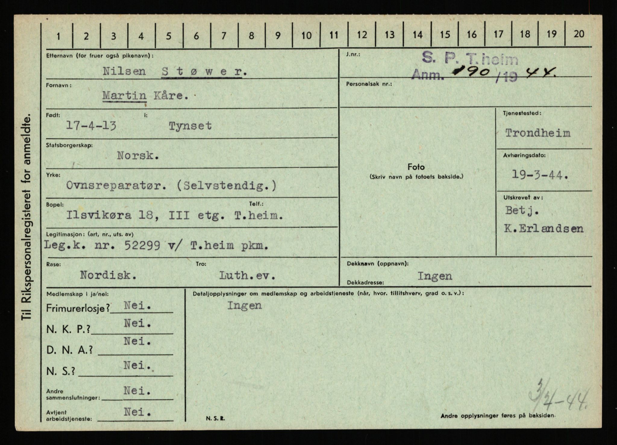 Statspolitiet - Hovedkontoret / Osloavdelingen, AV/RA-S-1329/C/Ca/L0014: Seterlien - Svartås, 1943-1945, s. 4657