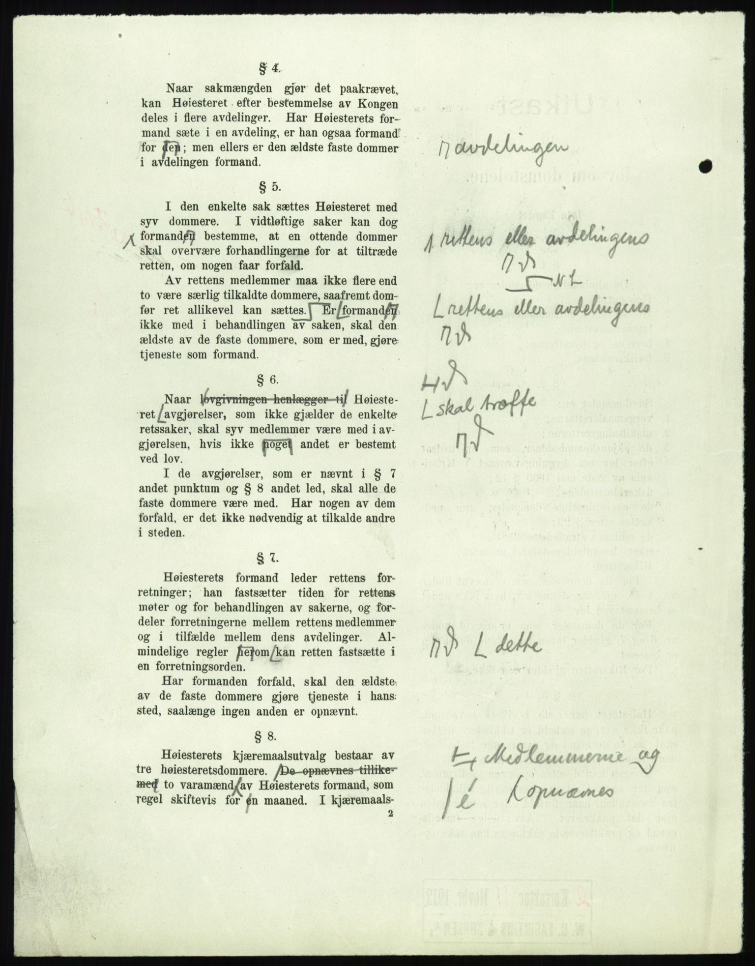 Justisdepartementet, Lovavdelingen, AV/RA-S-3212/D/De/L0156/0001: Sivilprosesslovene / Sivilprosess: XII- Ot.prp. nr. 10 - 1913: Om utferdigelse av lov om domstolene, lov om rettergangsmåten i tvistemål og lov om tvangsfullbyrdelse. Mappe 1/5 - 4/5, 1913, s. 366