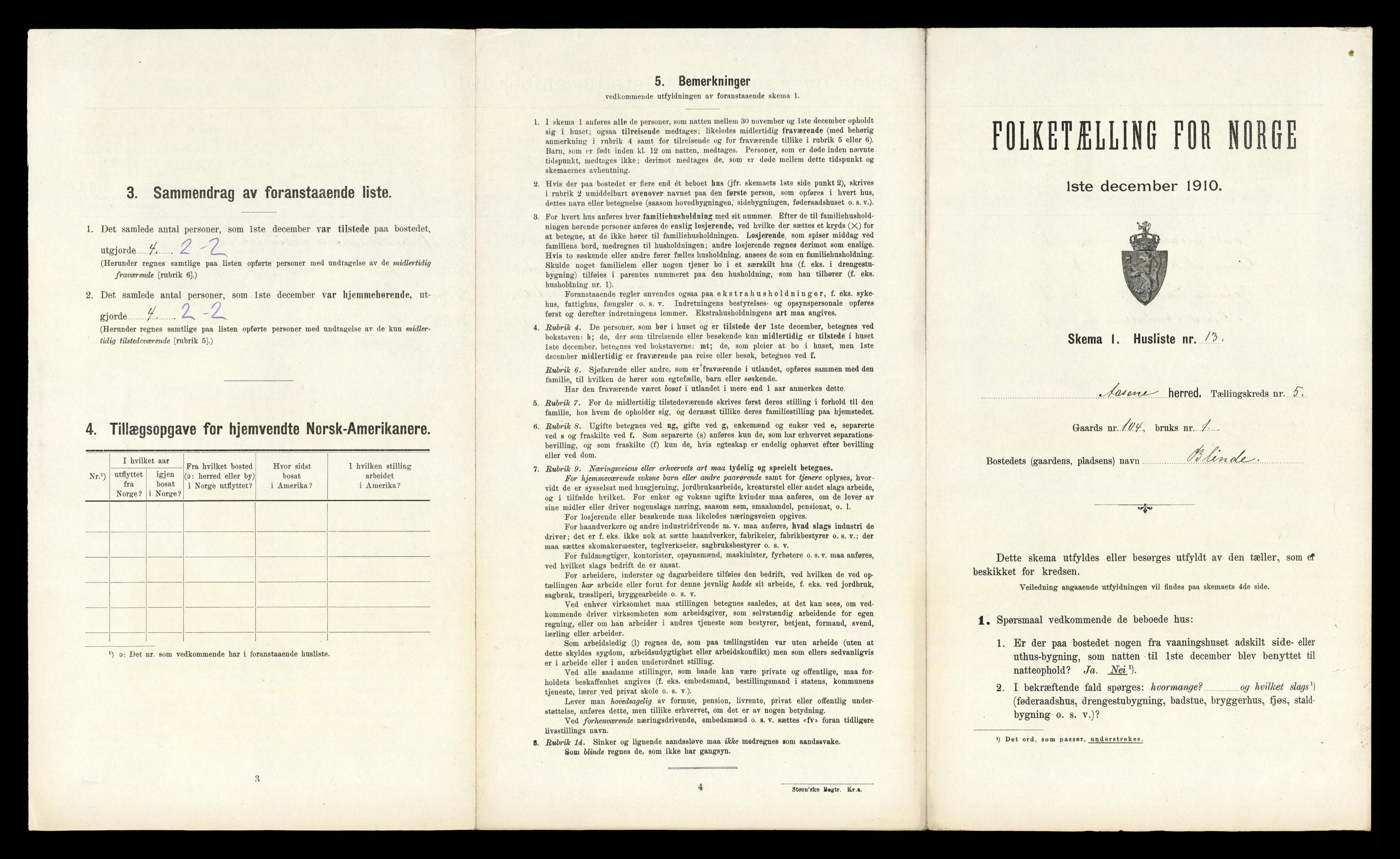 RA, Folketelling 1910 for 1255 Åsane herred, 1910, s. 271