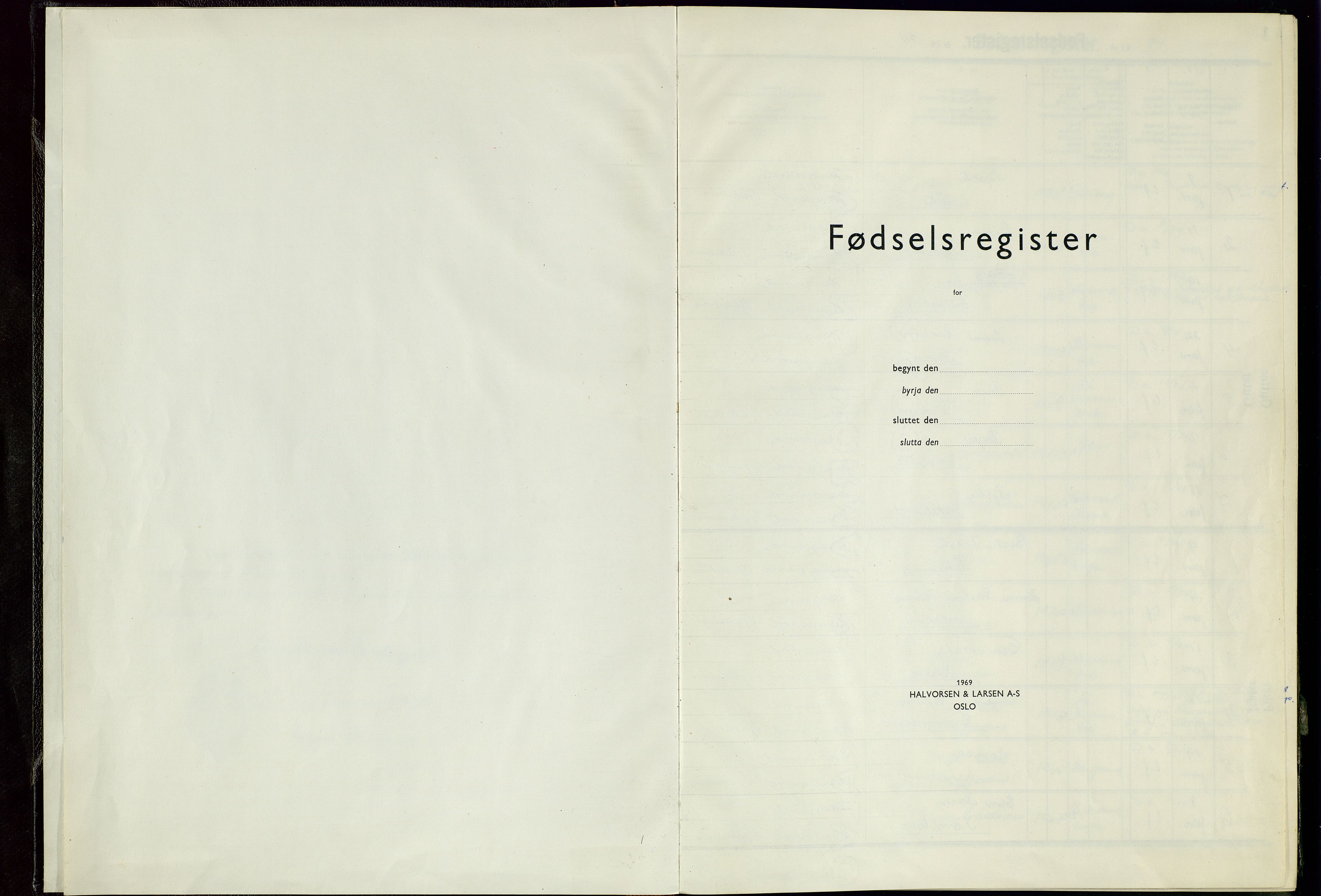 Avaldsnes sokneprestkontor, SAST/A -101851/I/Id/L0003: Fødselsregister nr. 3, 1974-1982