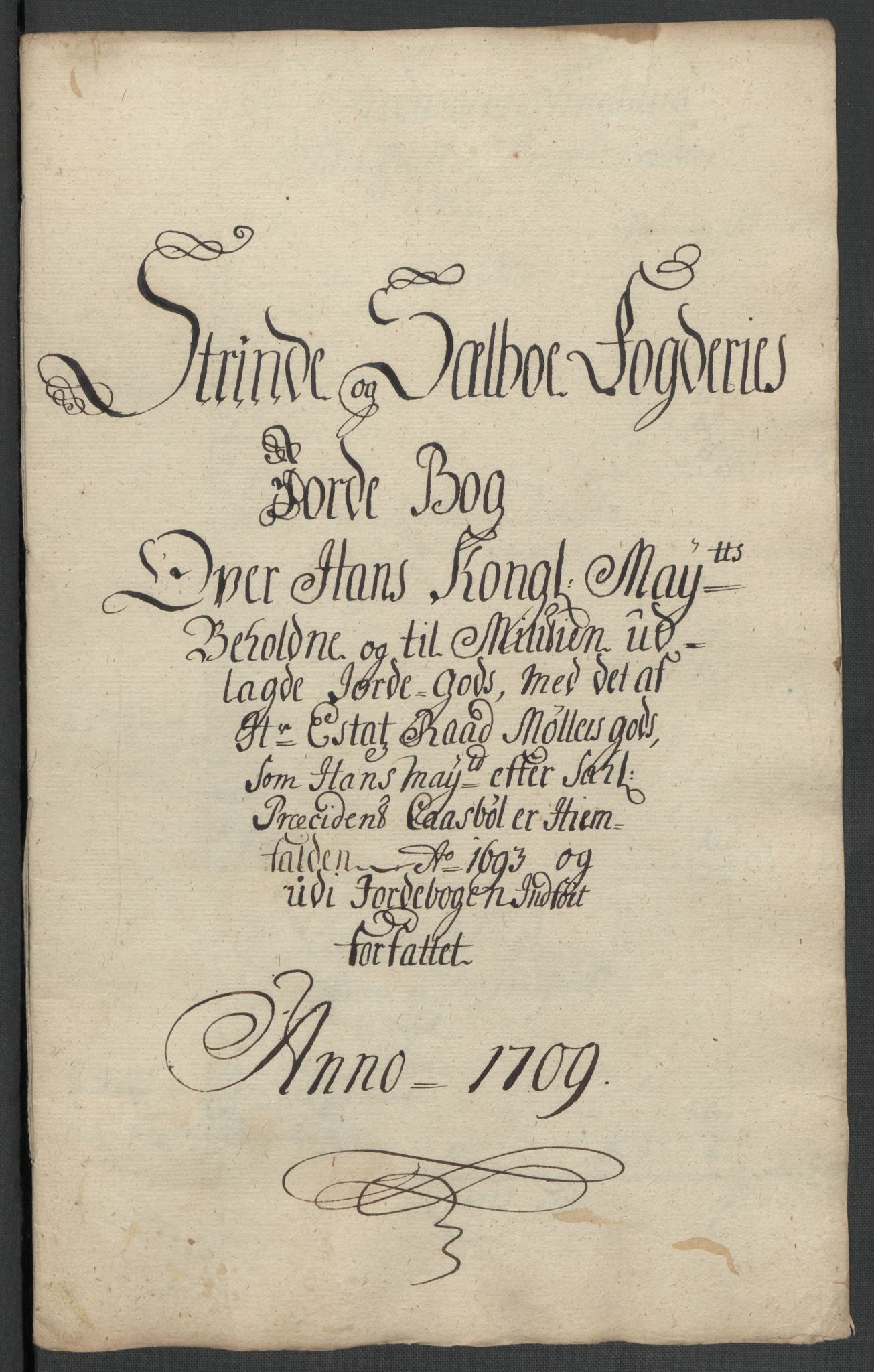 Rentekammeret inntil 1814, Reviderte regnskaper, Fogderegnskap, AV/RA-EA-4092/R61/L4111: Fogderegnskap Strinda og Selbu, 1709-1710, s. 113