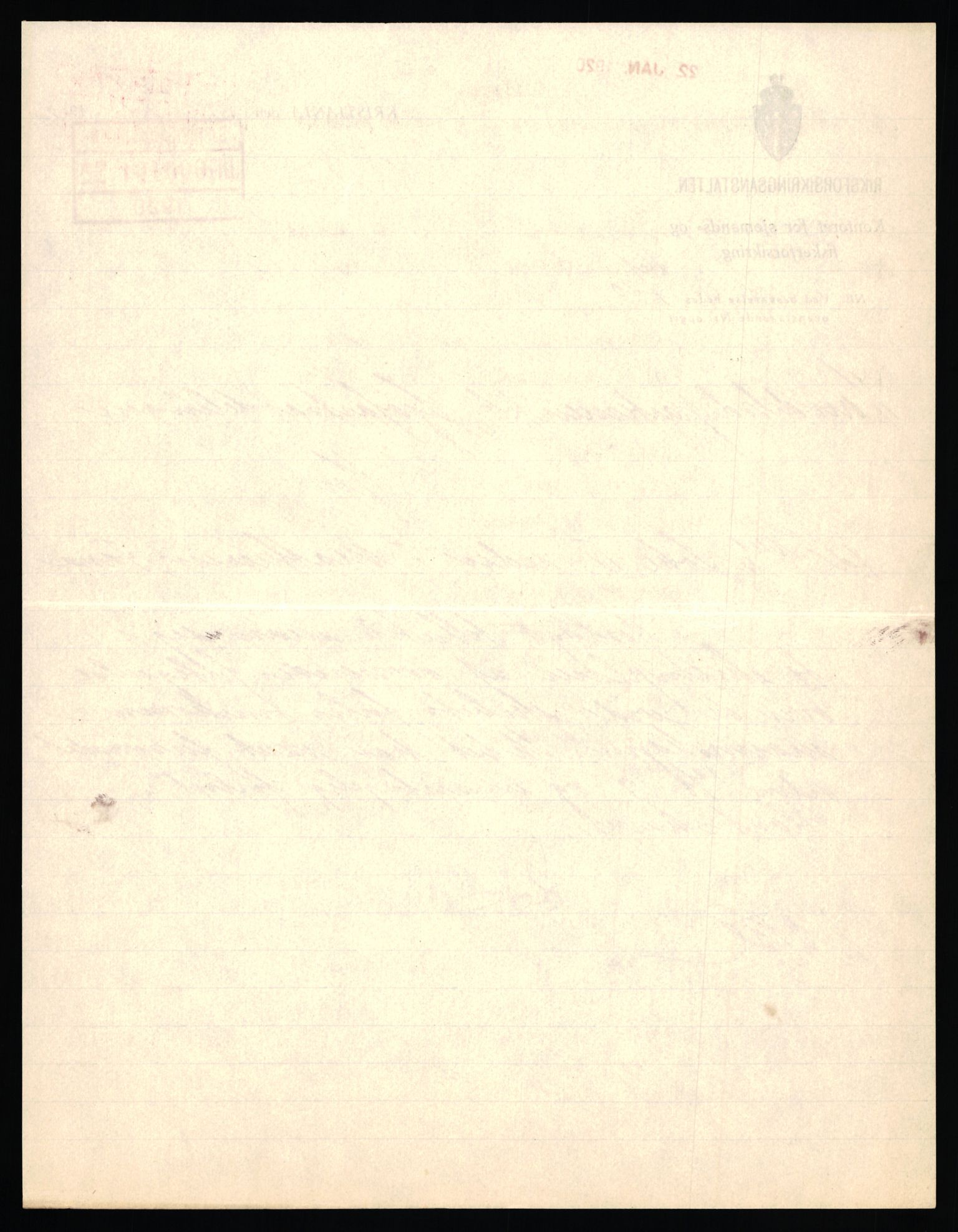 Handelsdepartementet, Sjøfartsavdelingen, 1. sjømannskontor, AV/RA-S-1405/D/Dm/L0010: Forliste skip Lar - Min, 1906-1920, s. 406