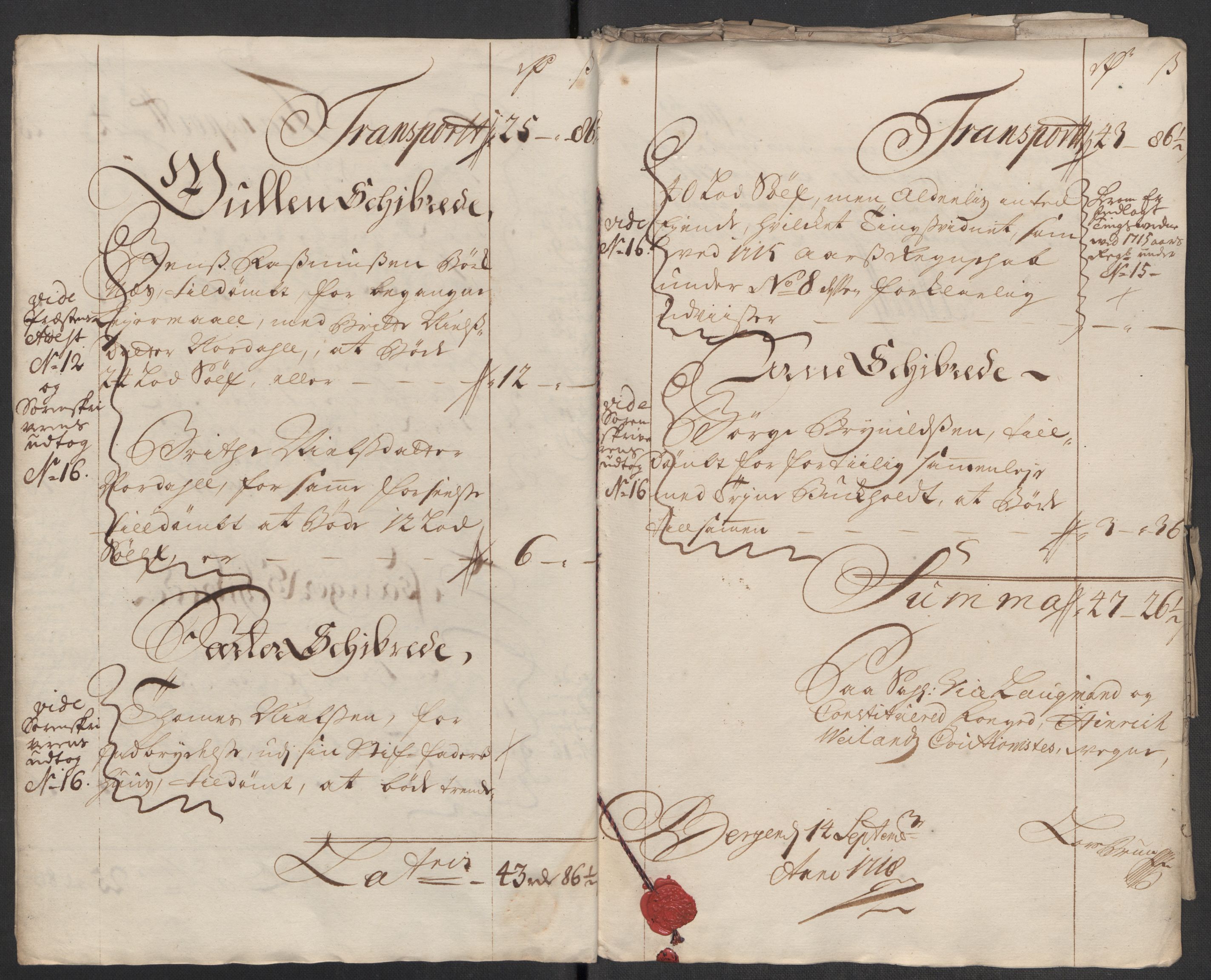 Rentekammeret inntil 1814, Reviderte regnskaper, Fogderegnskap, AV/RA-EA-4092/R51/L3199: Fogderegnskap Nordhordland og Voss, 1716, s. 119