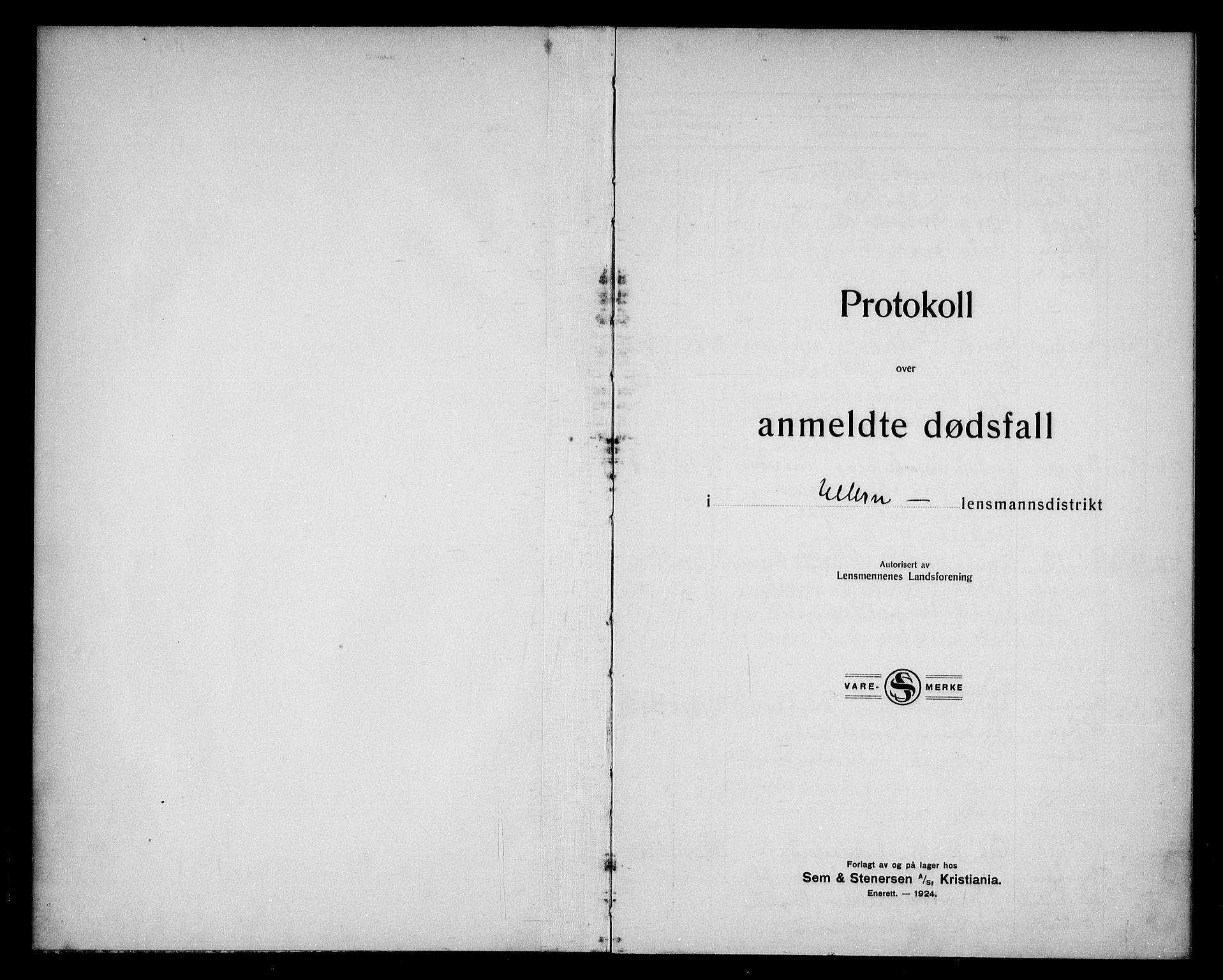 Aker kriminaldommer, skifte- og auksjonsforvalterembete, SAO/A-10452/H/Hb/Hba/Hbae/L0002: Dødsfallsprotokoll for Ullern, 1928-1935