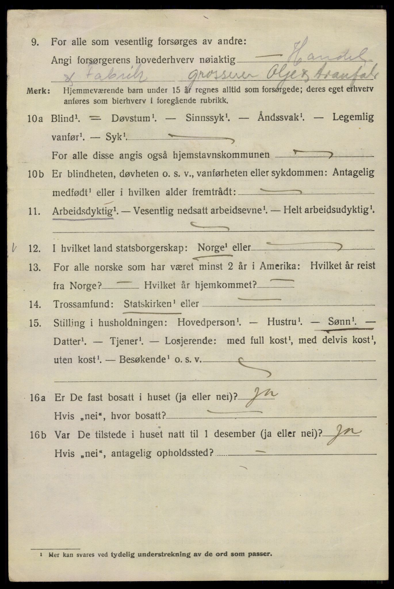 SAO, Folketelling 1920 for 0301 Kristiania kjøpstad, 1920, s. 180242