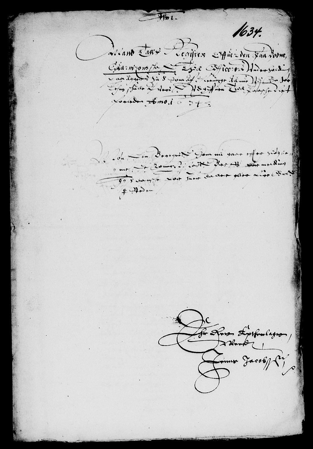 Rentekammeret inntil 1814, Reviderte regnskaper, Lensregnskaper, AV/RA-EA-5023/R/Rb/Rbe/L0001: Onsøy len, 1626-1639