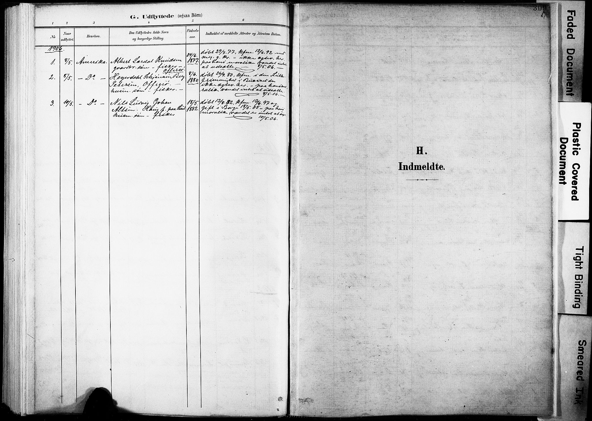 Ministerialprotokoller, klokkerbøker og fødselsregistre - Nordland, SAT/A-1459/881/L1151: Ministerialbok nr. 881A04, 1899-1907, s. 295