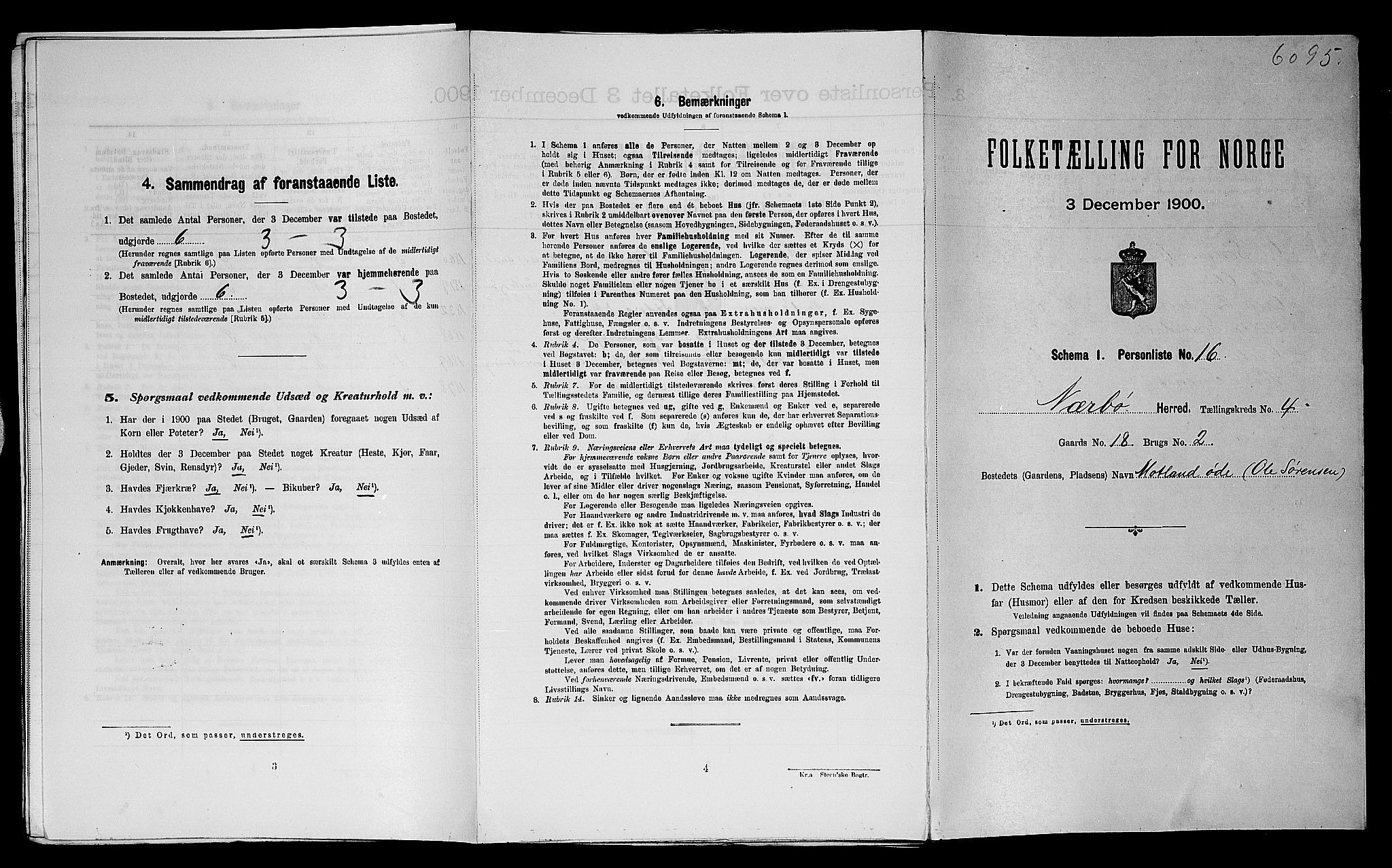 SAST, Folketelling 1900 for 1119 Nærbø herred, 1900, s. 351