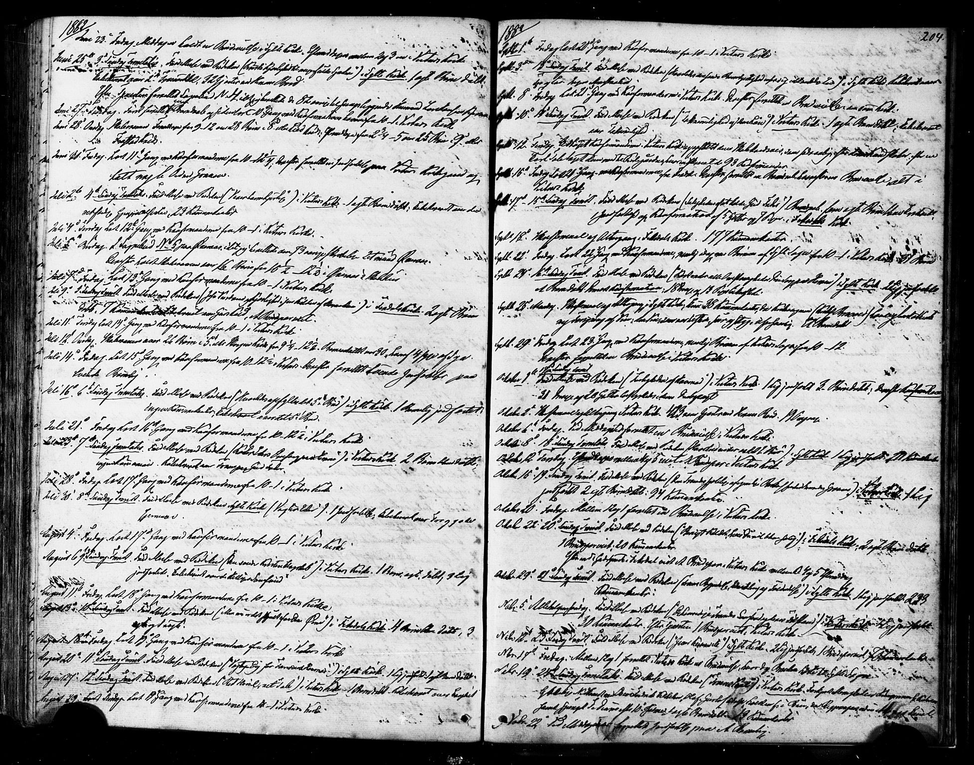 Ministerialprotokoller, klokkerbøker og fødselsregistre - Møre og Romsdal, AV/SAT-A-1454/539/L0530: Ministerialbok nr. 539A03, 1872-1886, s. 204