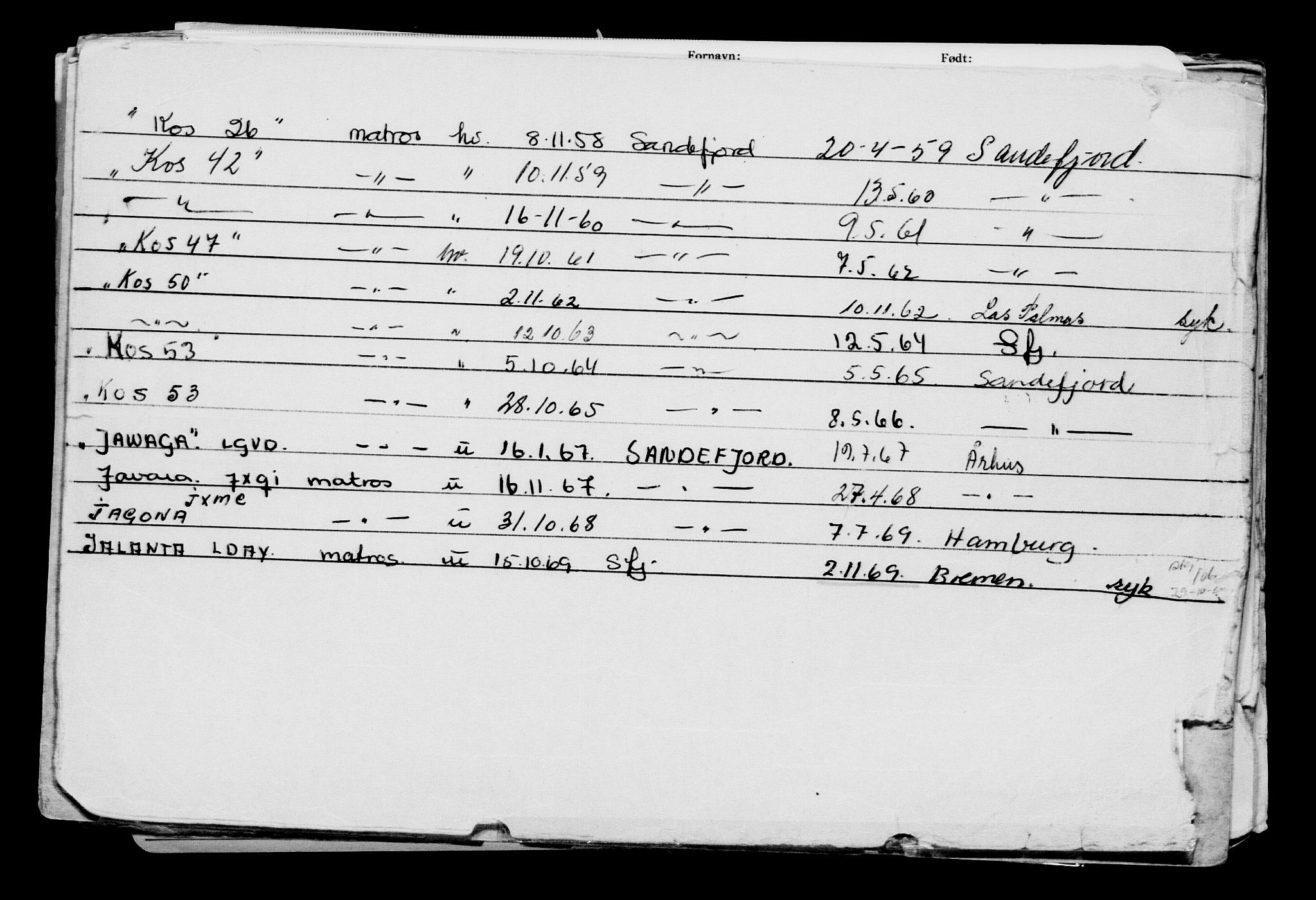 Direktoratet for sjømenn, AV/RA-S-3545/G/Gb/L0184: Hovedkort, 1920, s. 435