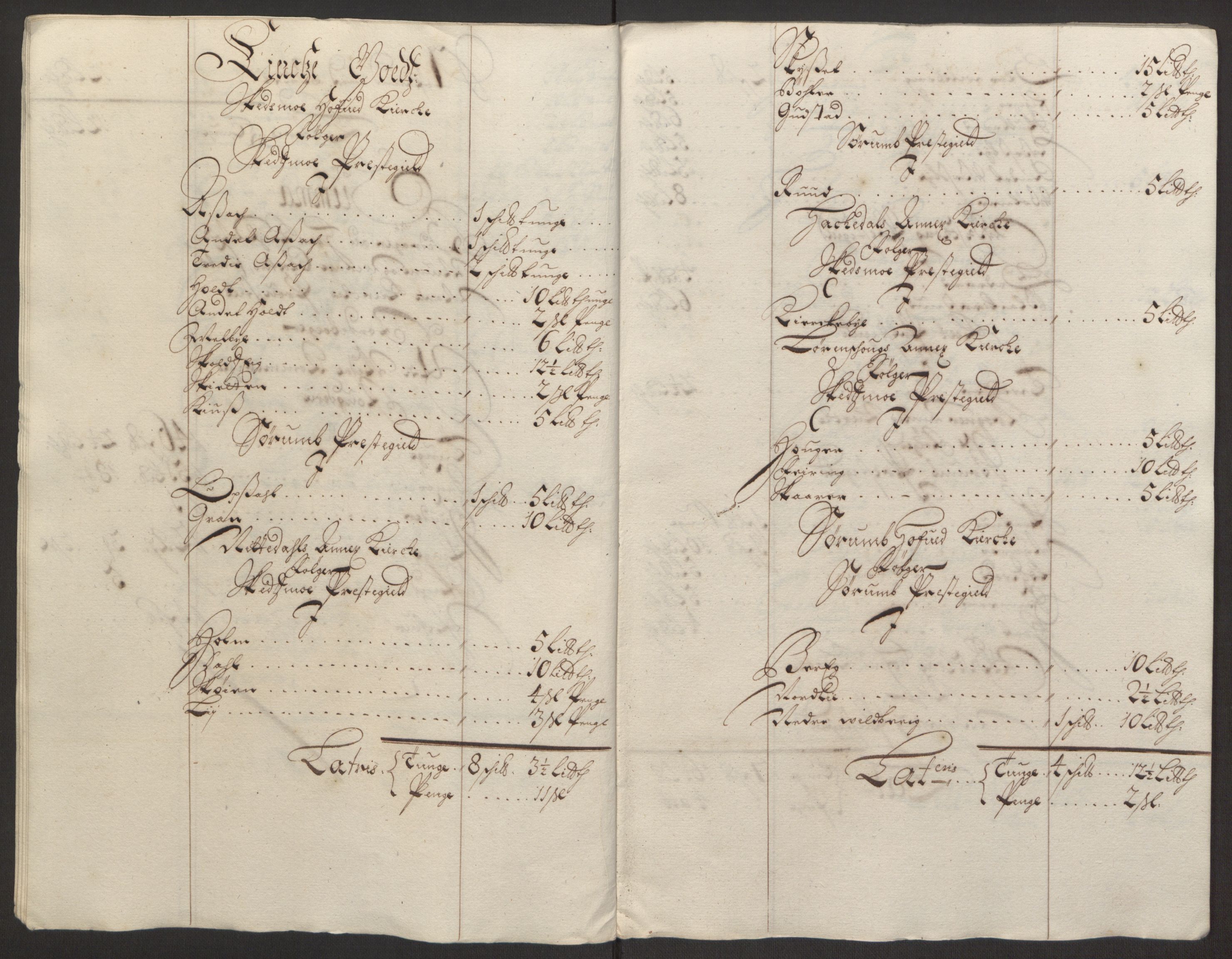 Rentekammeret inntil 1814, Reviderte regnskaper, Fogderegnskap, AV/RA-EA-4092/R11/L0578: Fogderegnskap Nedre Romerike, 1693, s. 215