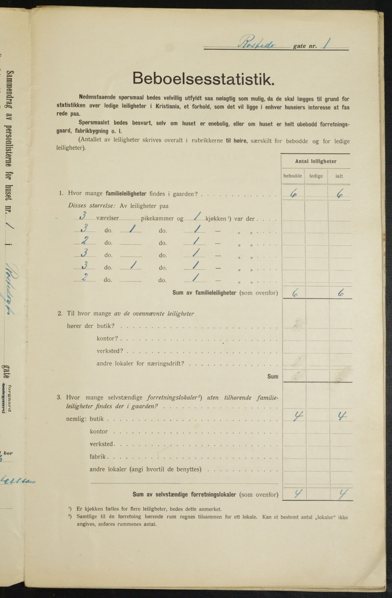 OBA, Kommunal folketelling 1.2.1913 for Kristiania, 1913, s. 84037