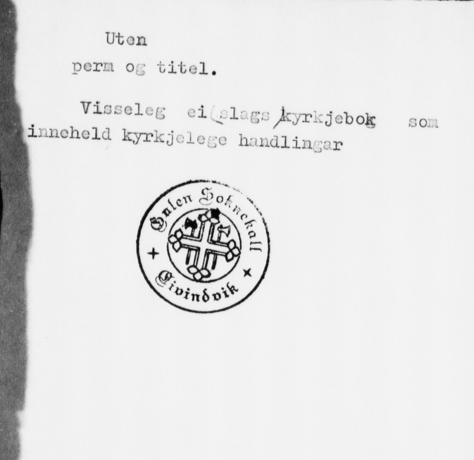 Gulen sokneprestembete, SAB/A-80201/H/Hab: Klokkerbok nr. A 2, 1791-1814