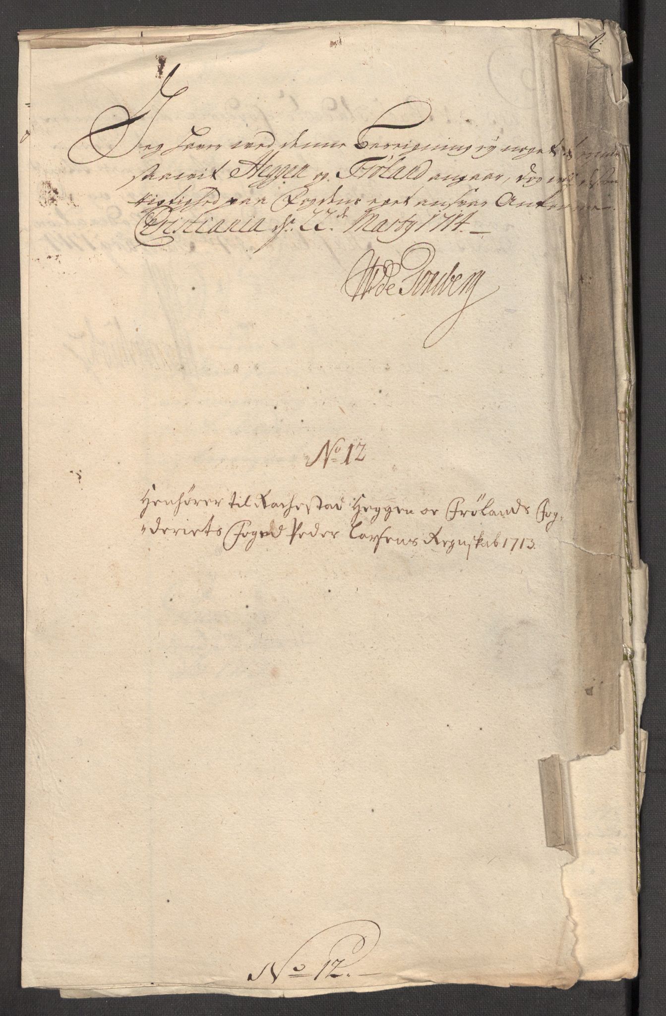 Rentekammeret inntil 1814, Reviderte regnskaper, Fogderegnskap, AV/RA-EA-4092/R07/L0306: Fogderegnskap Rakkestad, Heggen og Frøland, 1713, s. 249