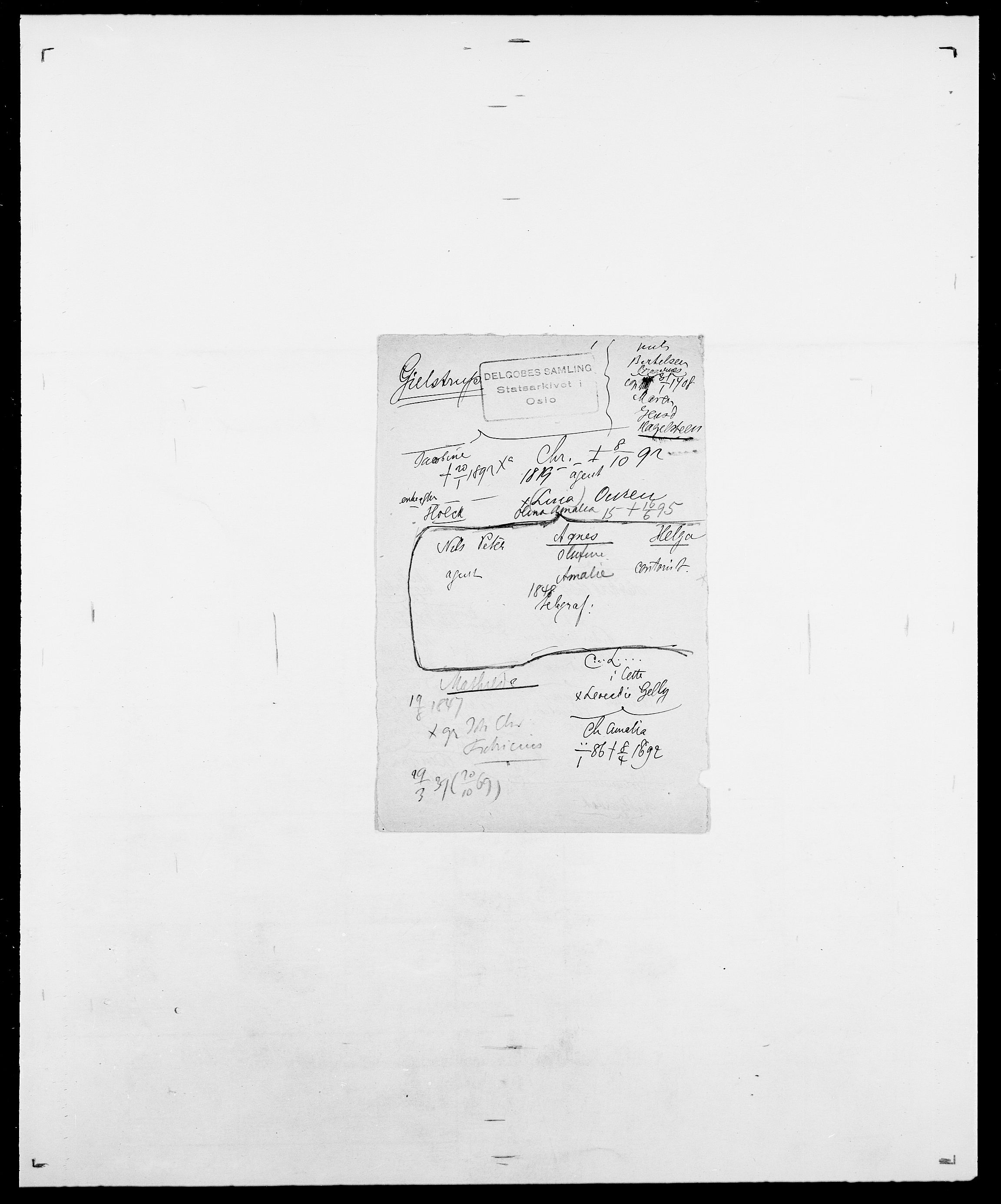 Delgobe, Charles Antoine - samling, AV/SAO-PAO-0038/D/Da/L0014: Giebdhausen - Grip, s. 6