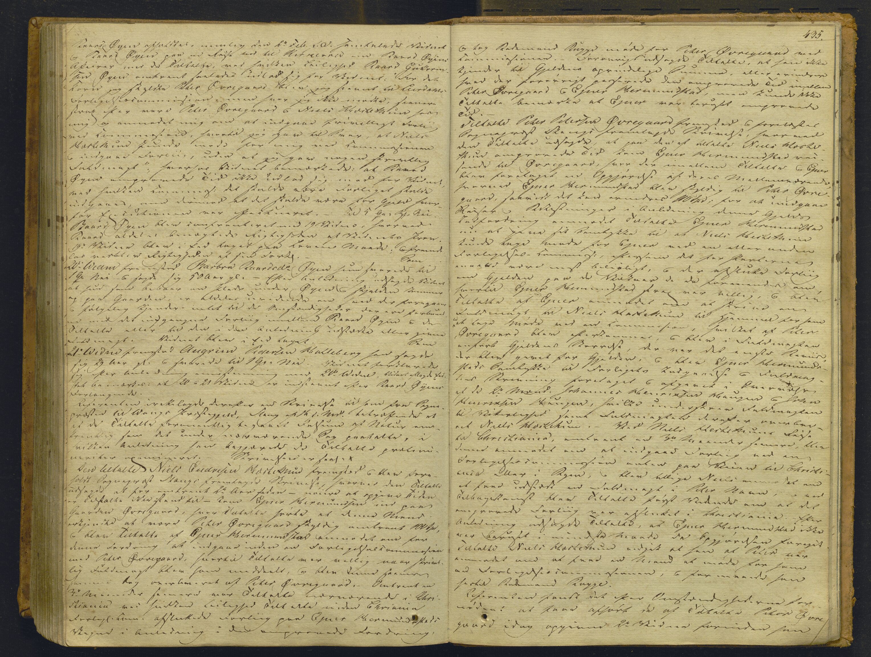 Indre Sogn tingrett, AV/SAB-A-3301/1/F/Fb/Fbc/L0003: Offentlege saker, Ba 3, 1827-1838, s. 434b-435a