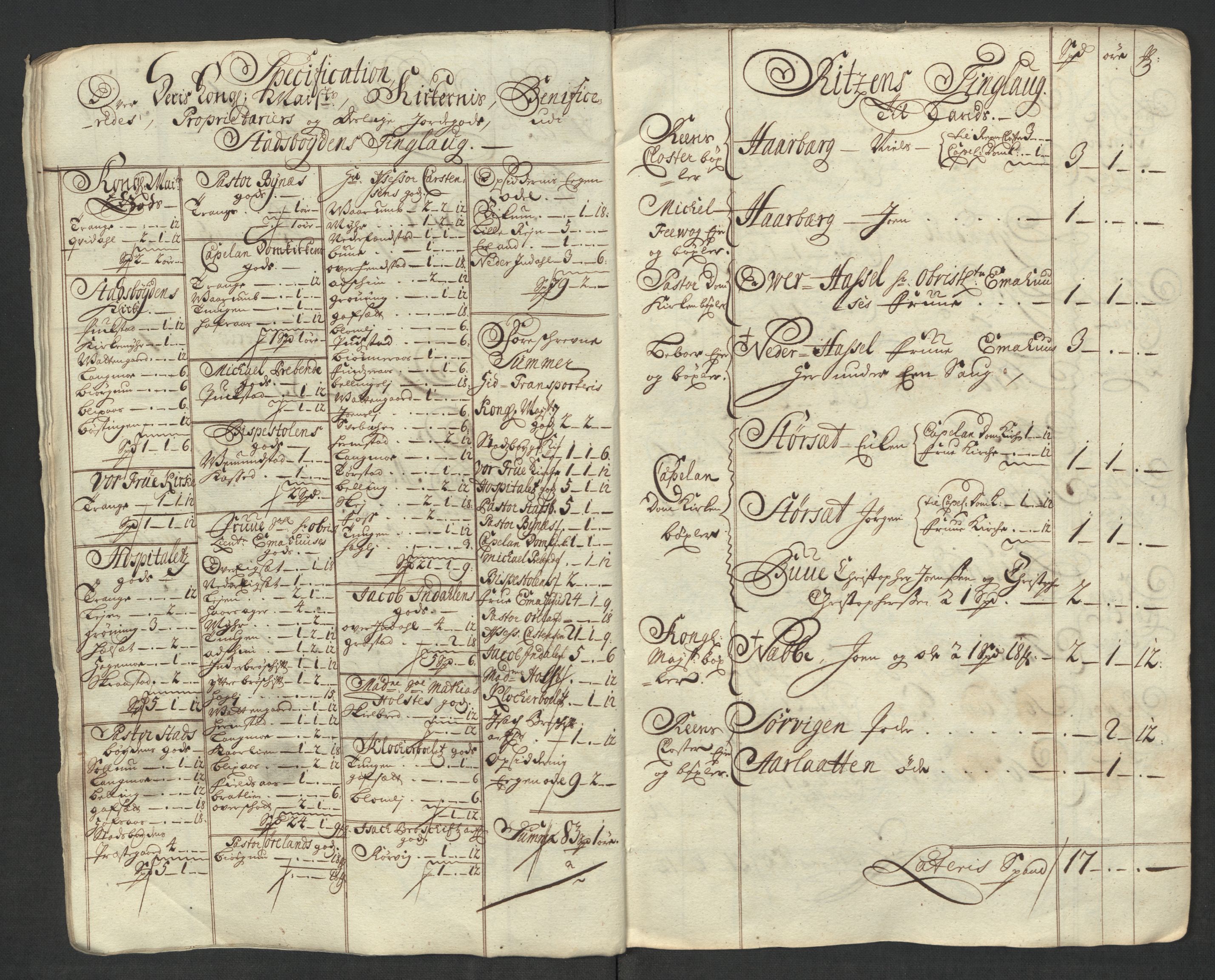 Rentekammeret inntil 1814, Reviderte regnskaper, Fogderegnskap, AV/RA-EA-4092/R57/L3865: Fogderegnskap Fosen, 1717, s. 27