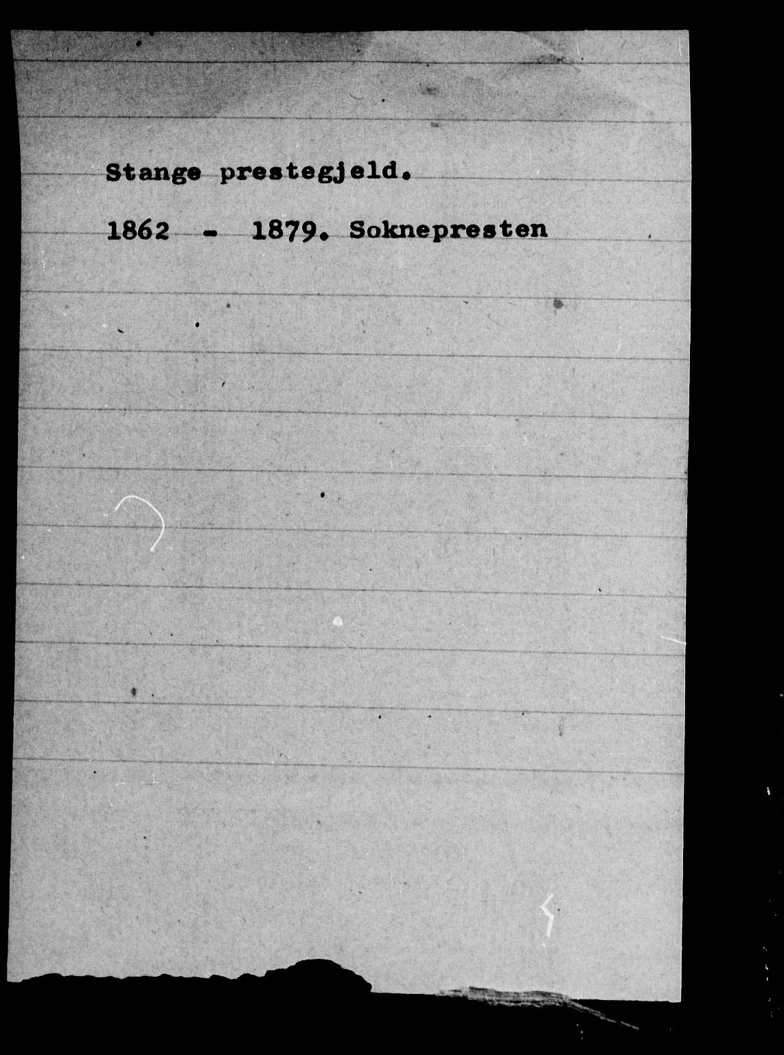 Stange prestekontor, SAH/PREST-002/K/L0013: Ministerialbok nr. 13, 1862-1879