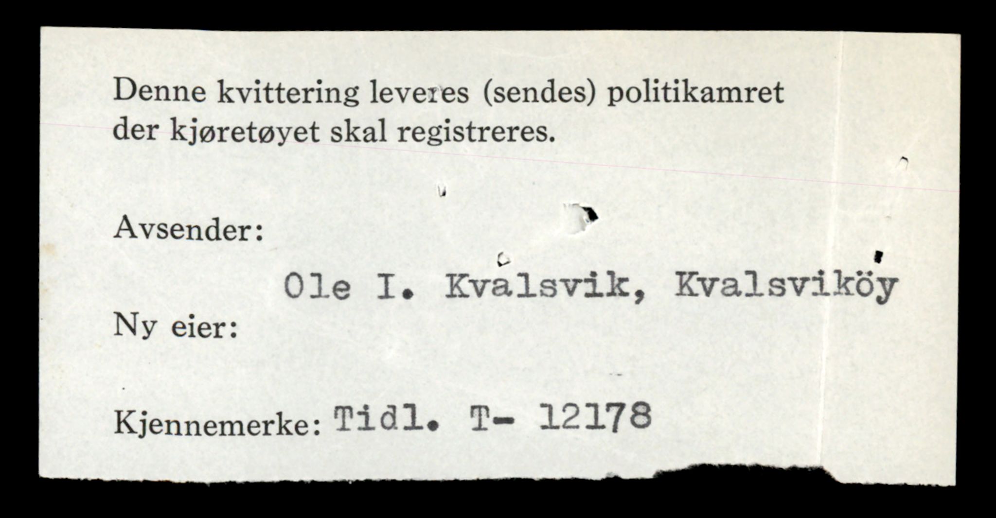 Møre og Romsdal vegkontor - Ålesund trafikkstasjon, AV/SAT-A-4099/F/Fe/L0036: Registreringskort for kjøretøy T 12831 - T 13030, 1927-1998, s. 98