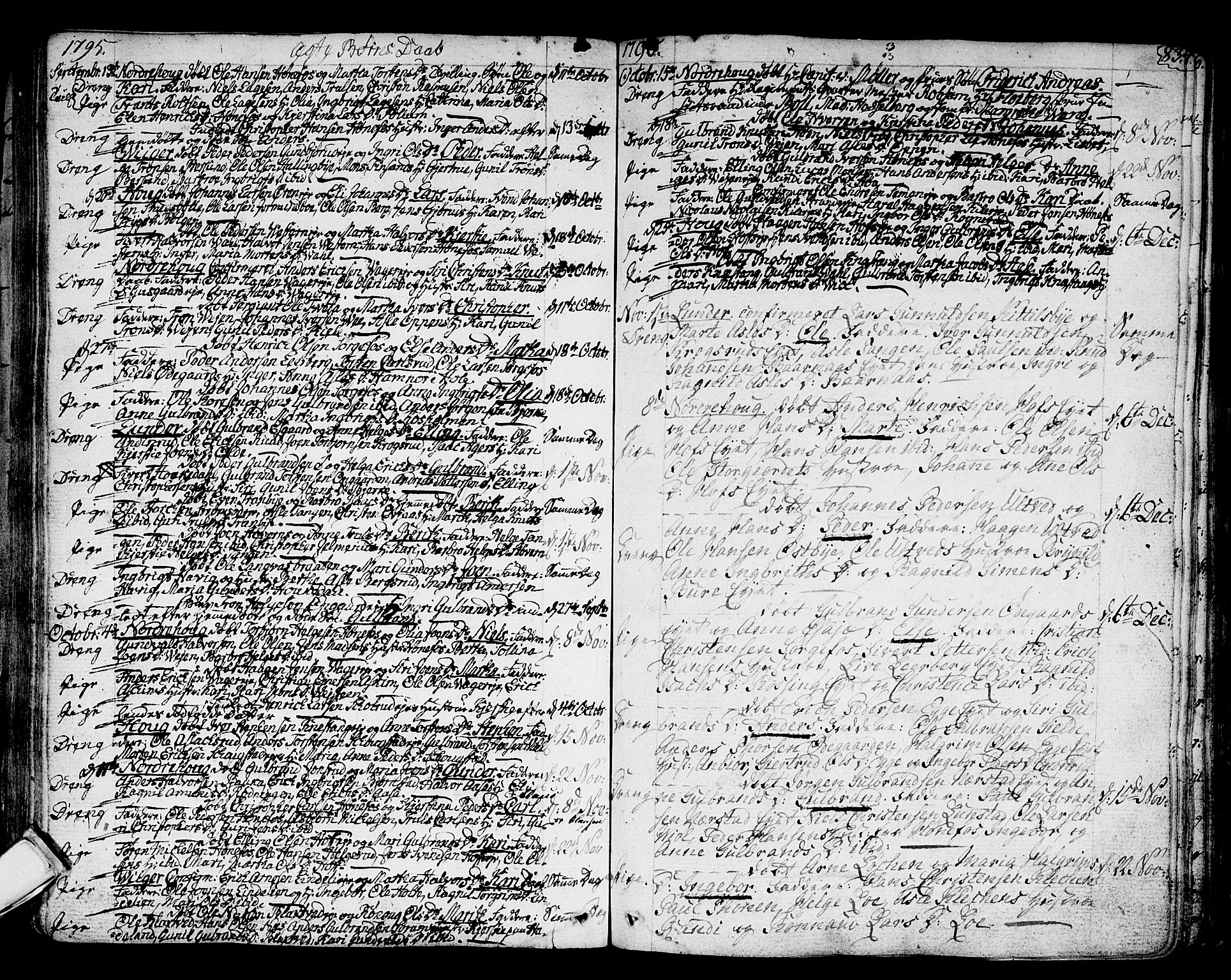 Norderhov kirkebøker, AV/SAKO-A-237/F/Fa/L0006: Ministerialbok nr. 6, 1789-1811, s. 83