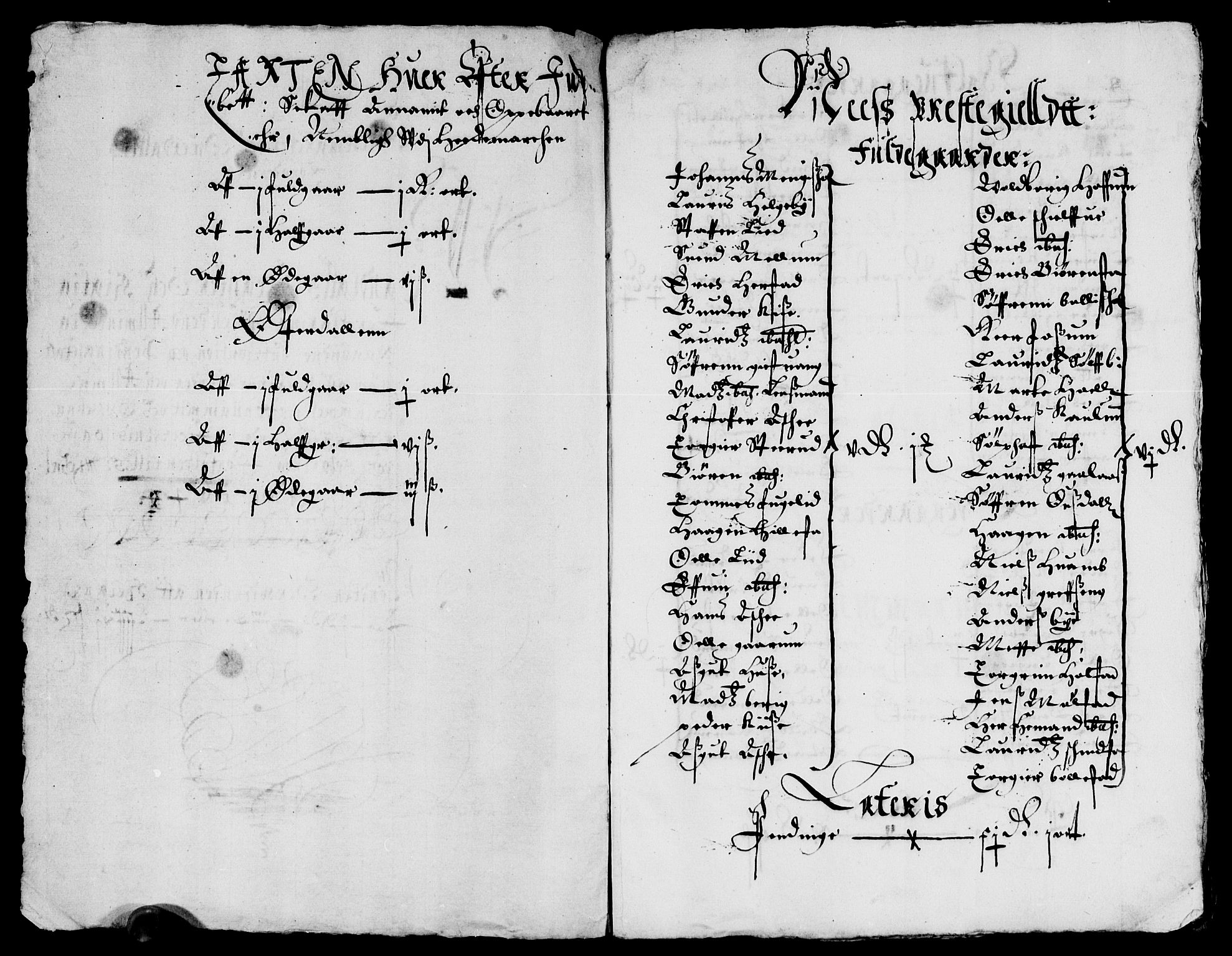 Rentekammeret inntil 1814, Reviderte regnskaper, Lensregnskaper, AV/RA-EA-5023/R/Rb/Rba/L0177: Akershus len, 1643-1644