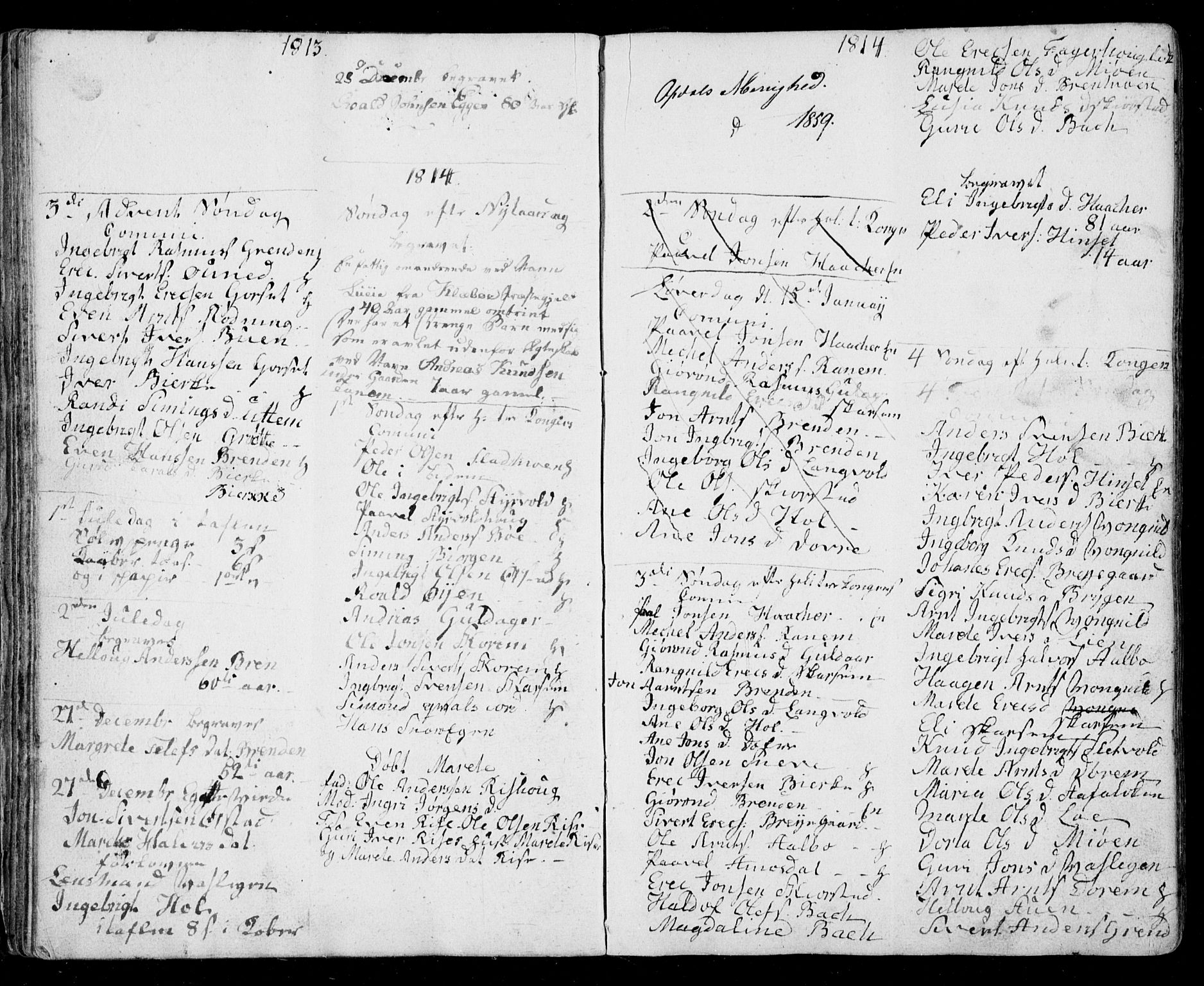 Ministerialprotokoller, klokkerbøker og fødselsregistre - Sør-Trøndelag, AV/SAT-A-1456/678/L0912: Klokkerbok nr. 678C01, 1811-1824