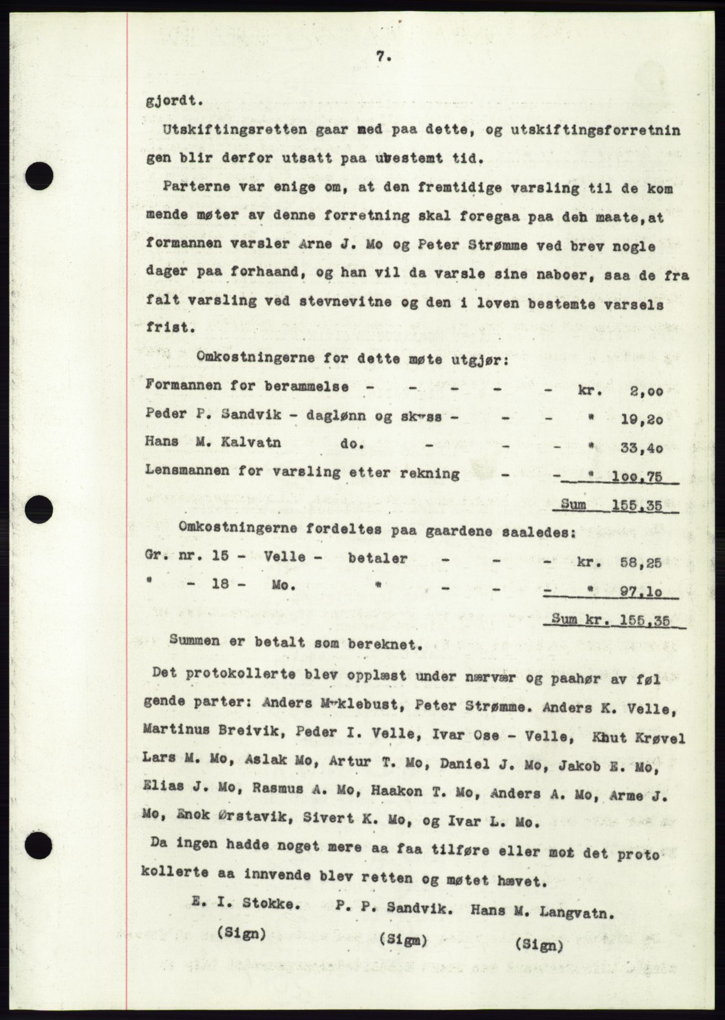 Søre Sunnmøre sorenskriveri, AV/SAT-A-4122/1/2/2C/L0075: Pantebok nr. 1A, 1943-1943, Dagboknr: 1113/1943