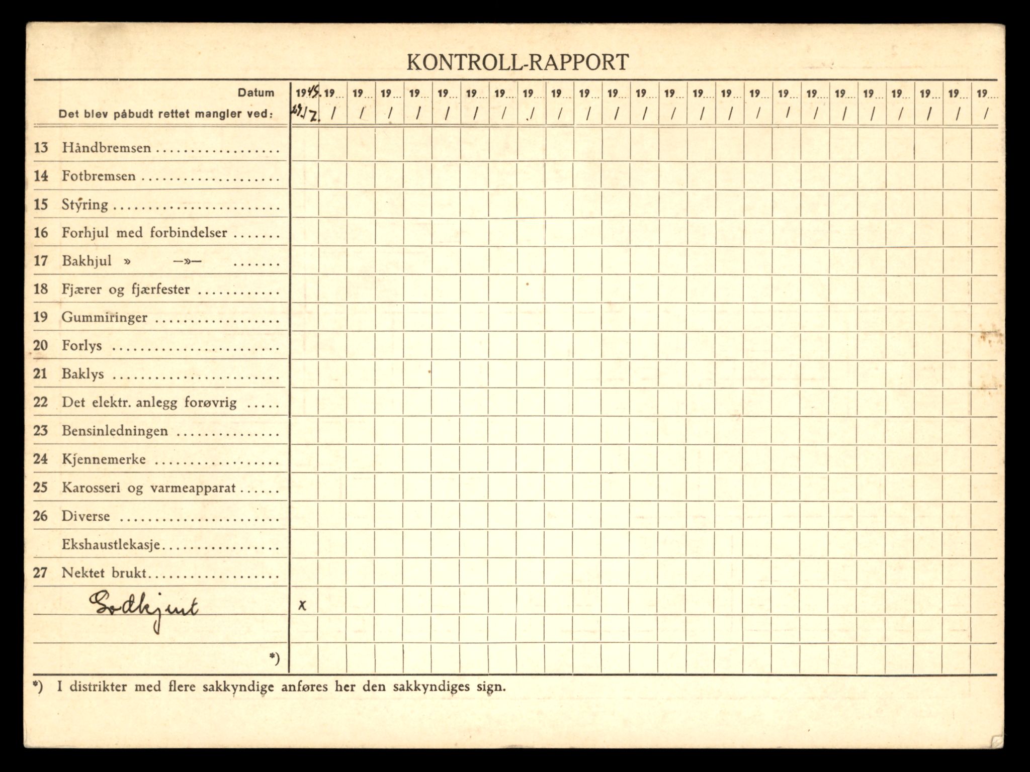 Møre og Romsdal vegkontor - Ålesund trafikkstasjon, AV/SAT-A-4099/F/Fe/L0003: Registreringskort for kjøretøy T 232 - T 340, 1927-1998, s. 2815
