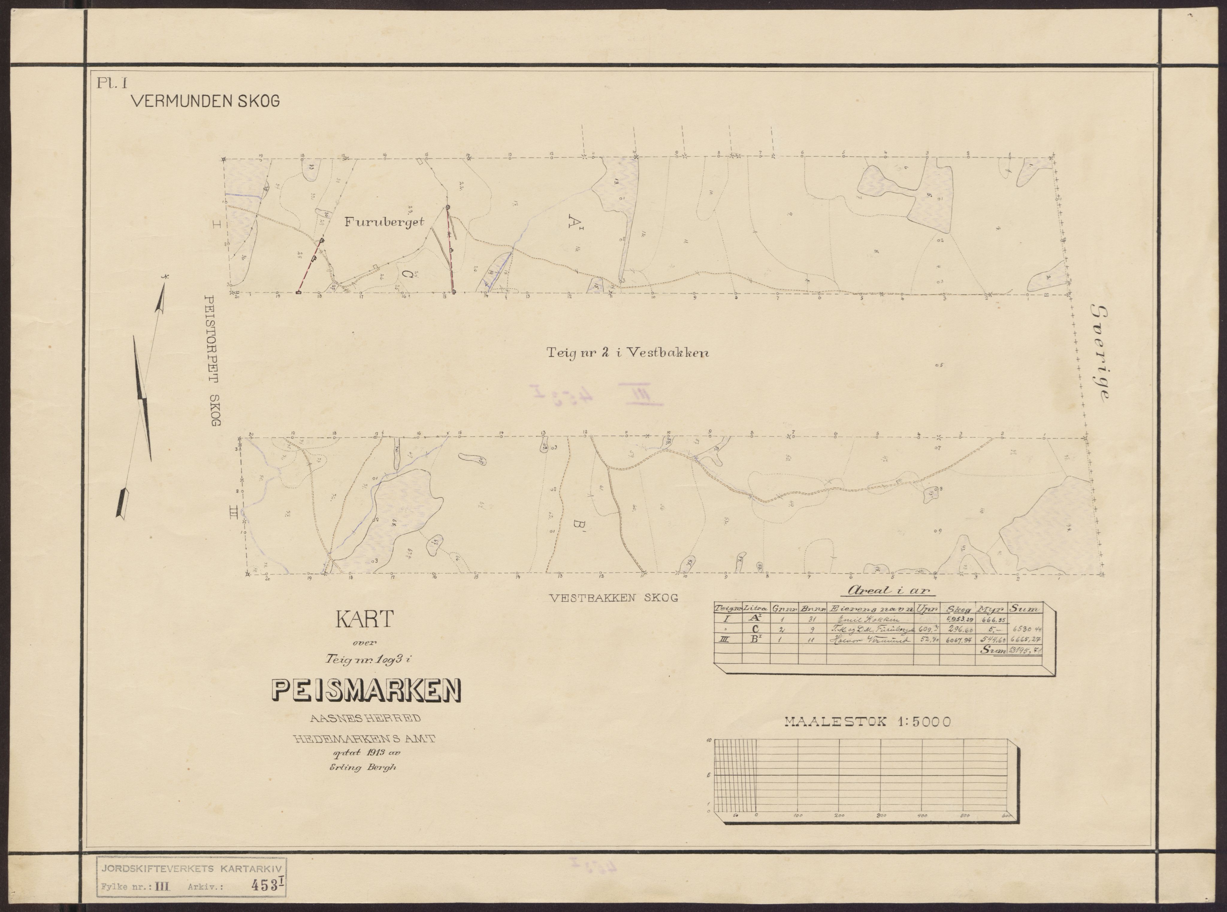 Jordskifteverkets kartarkiv, RA/S-3929/T, 1859-1988, s. 751