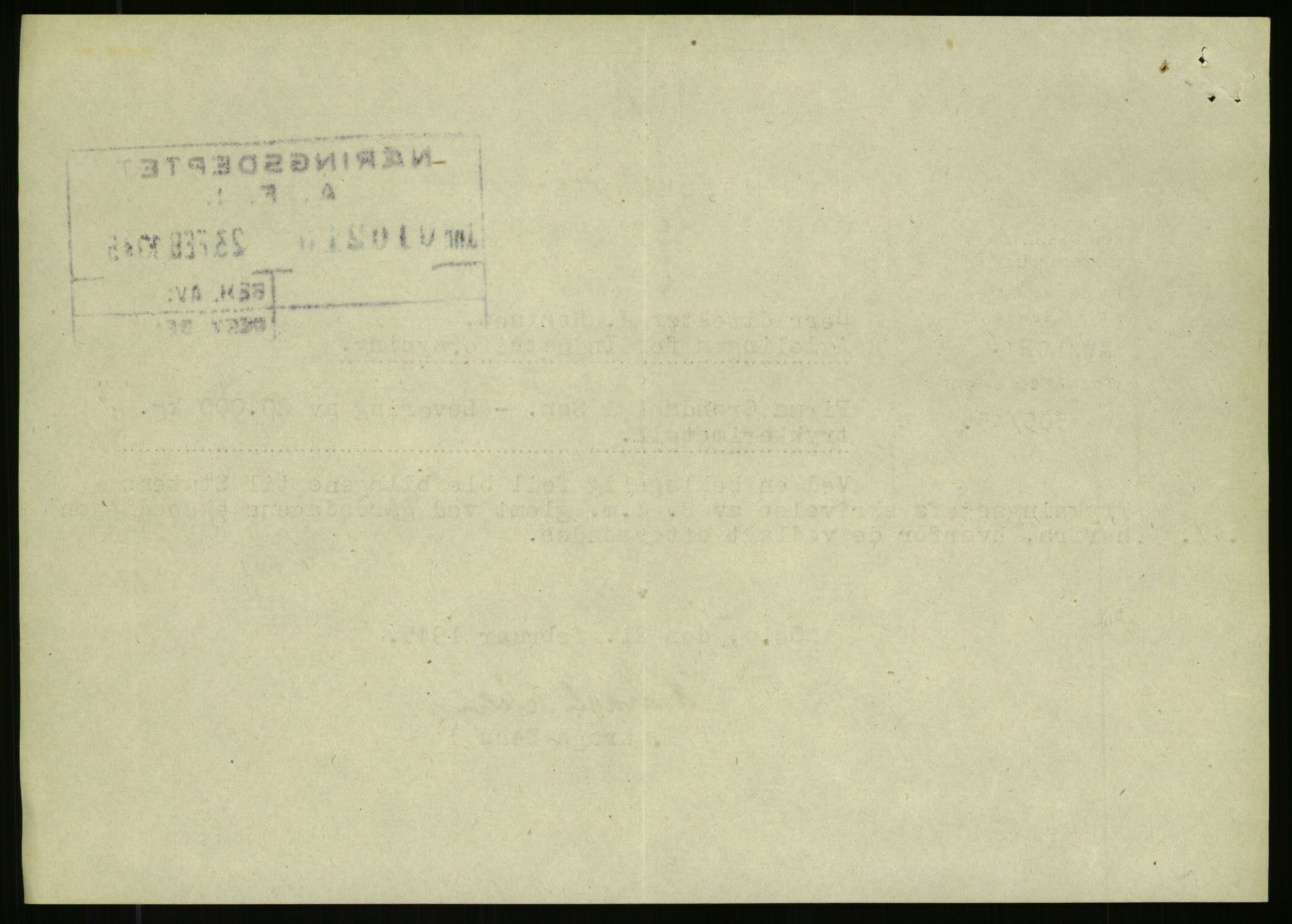 Direktoratet for industriforsyning, Sekretariatet, RA/S-4153/D/Df/L0054: 9. Metallkontoret, 1940-1945, s. 780