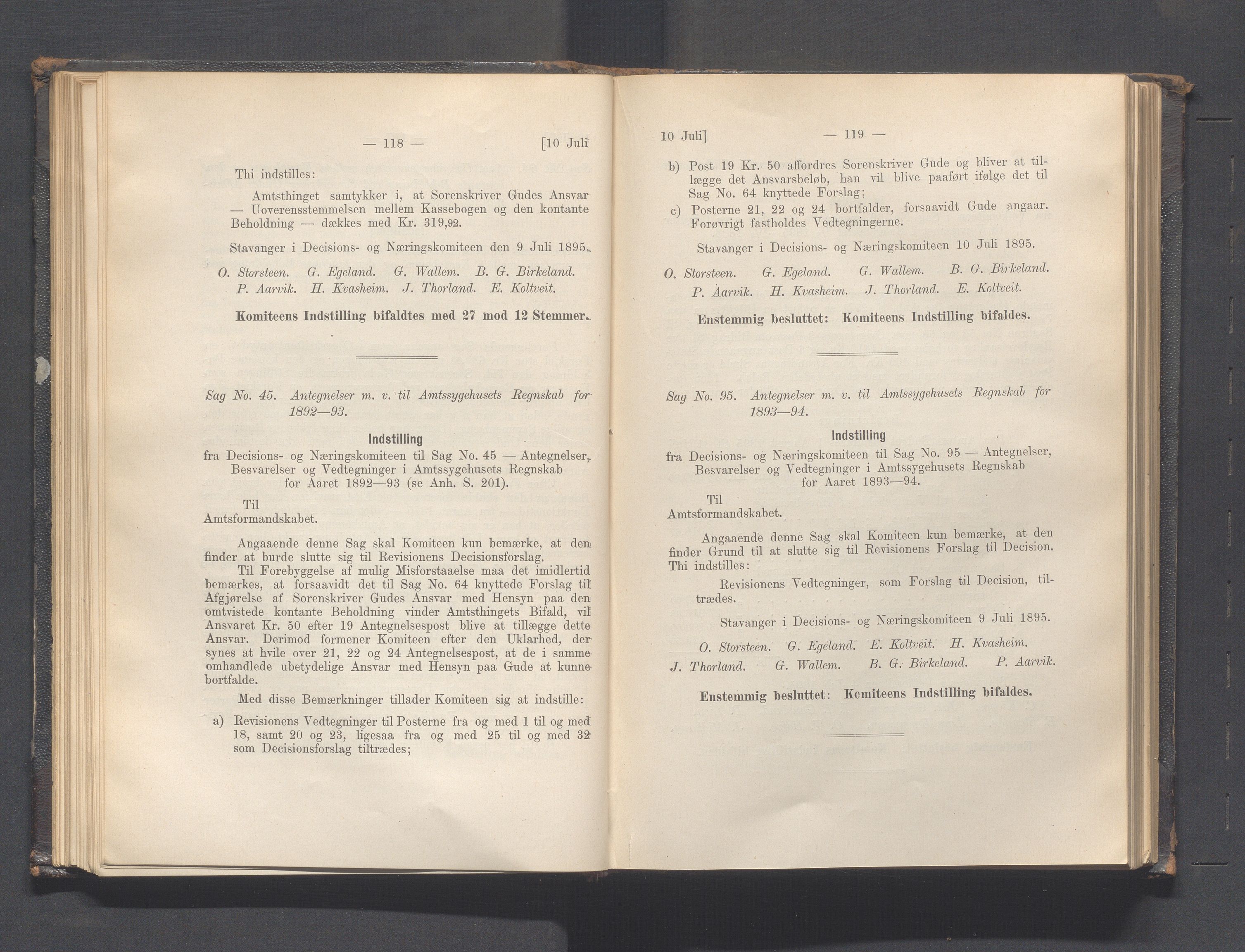 Rogaland fylkeskommune - Fylkesrådmannen , IKAR/A-900/A, 1895, s. 69