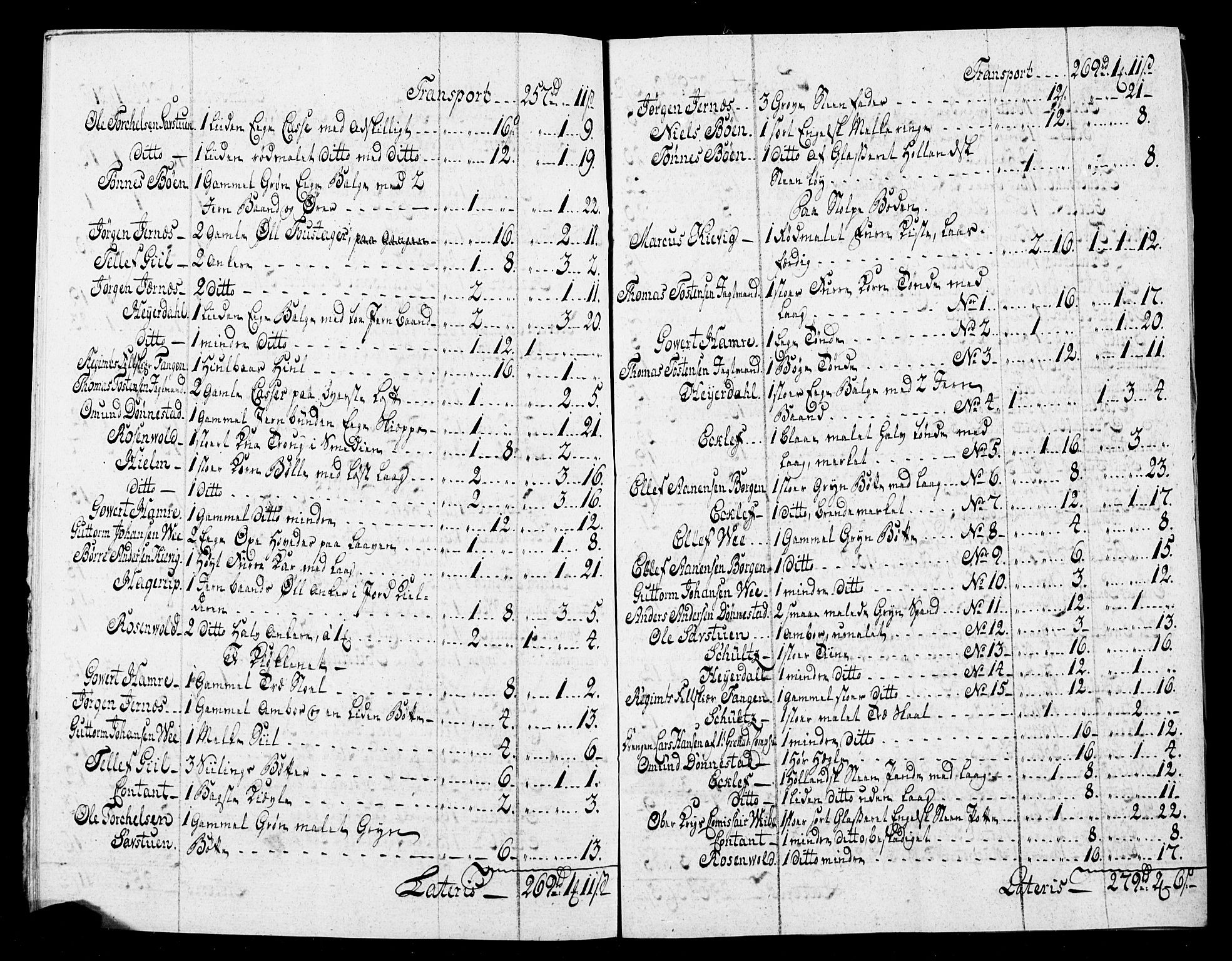 Forsvaret, Generalauditøren, AV/RA-RAFA-1772/F/Fj/Fja/L0007: --, 1732-1822, s. 440