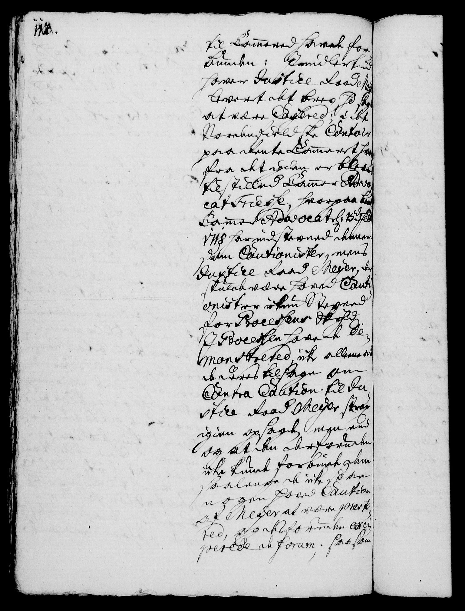 Rentekammeret, Kammerkanselliet, RA/EA-3111/G/Gh/Gha/L0003: Norsk ekstraktmemorialprotokoll, sak. 600-765 (merket RK 53.48), 1720-1721, s. 112