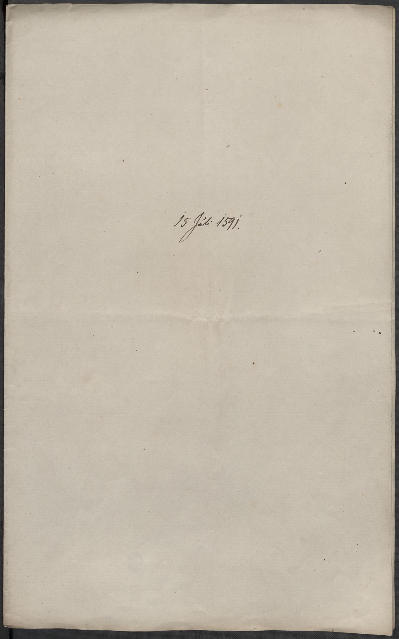 Riksarkivets diplomsamling, AV/RA-EA-5965/F02/L0094: Dokumenter, 1591, s. 2