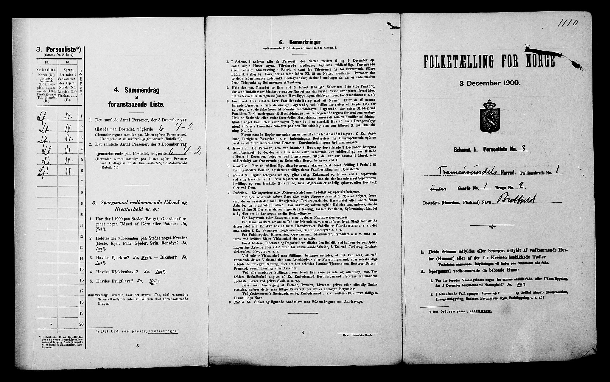 SATØ, Folketelling 1900 for 1934 Tromsøysund herred, 1900, s. 60