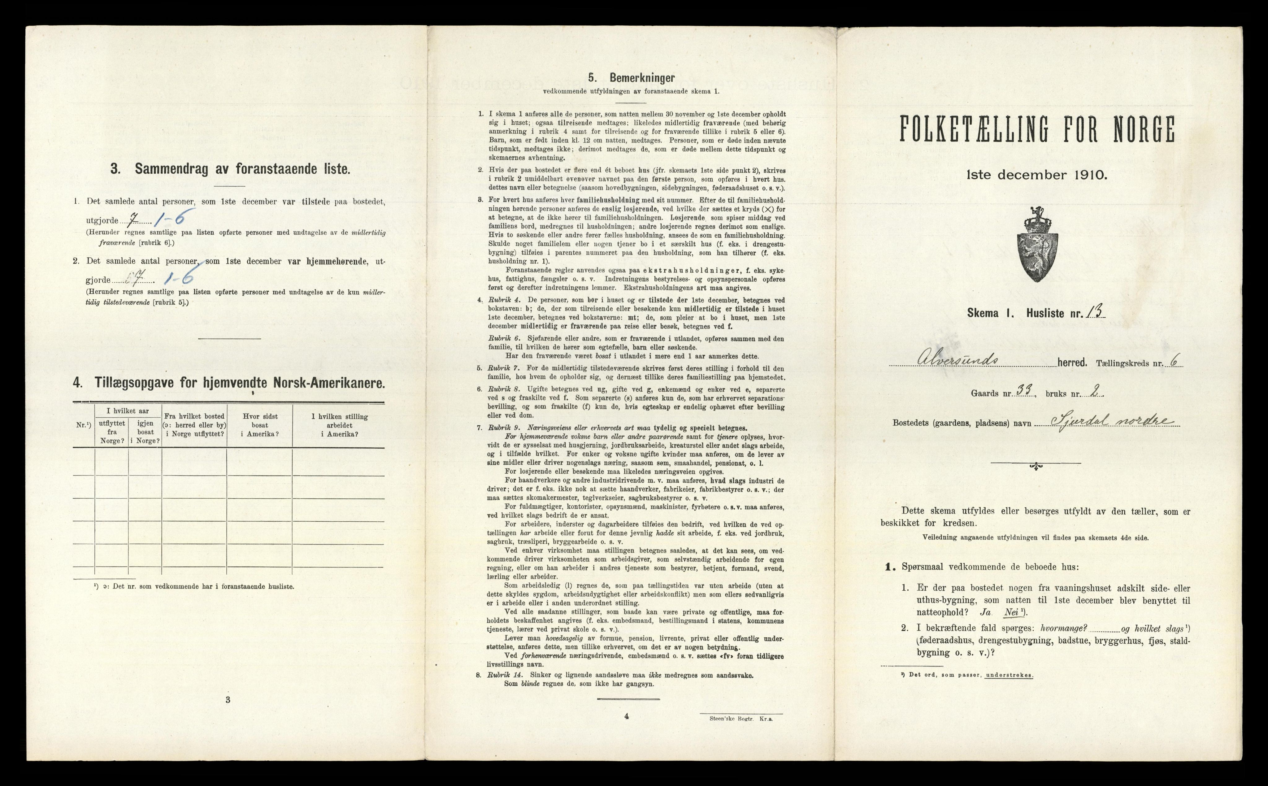 RA, Folketelling 1910 for 1257 Alversund herred, 1910, s. 528