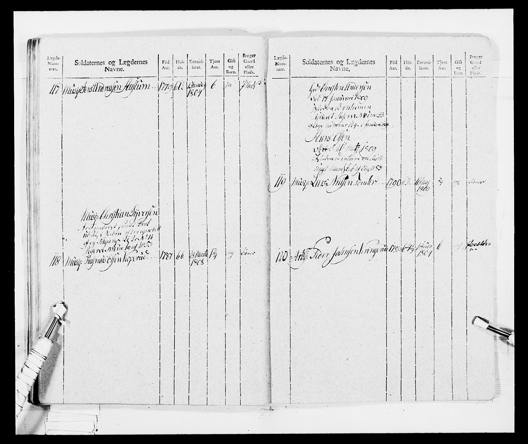 Generalitets- og kommissariatskollegiet, Det kongelige norske kommissariatskollegium, AV/RA-EA-5420/E/Eh/L0034: Nordafjelske gevorbne infanteriregiment, 1810, s. 157