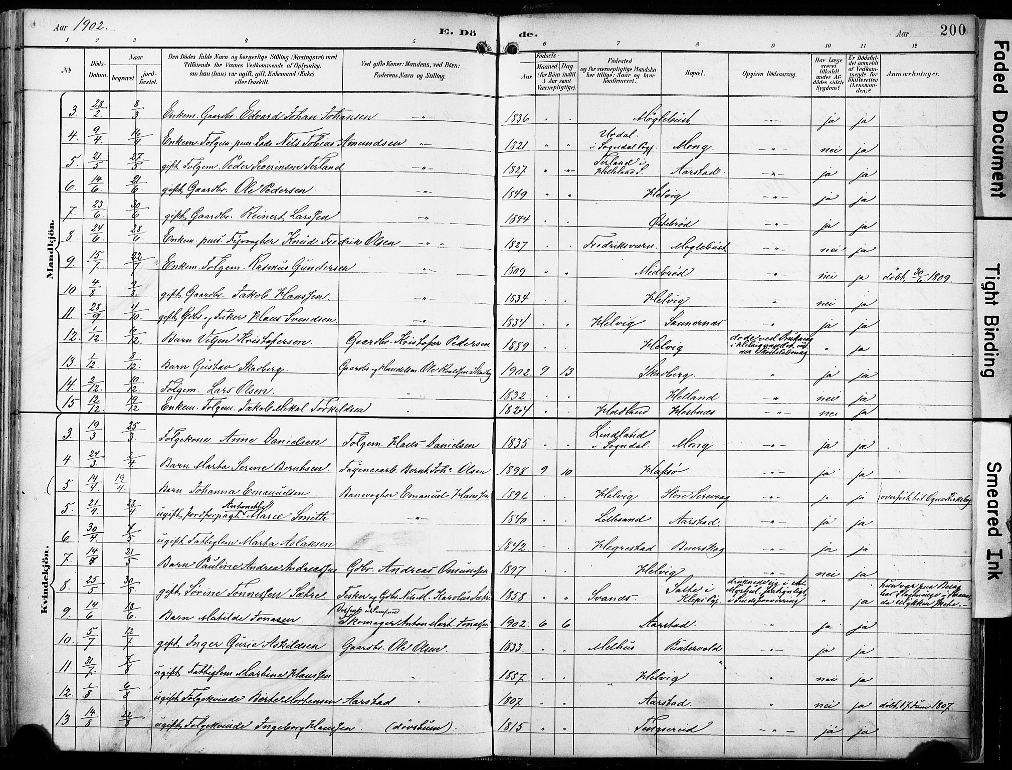 Eigersund sokneprestkontor, AV/SAST-A-101807/S08/L0018: Ministerialbok nr. A 17, 1892-1905, s. 200