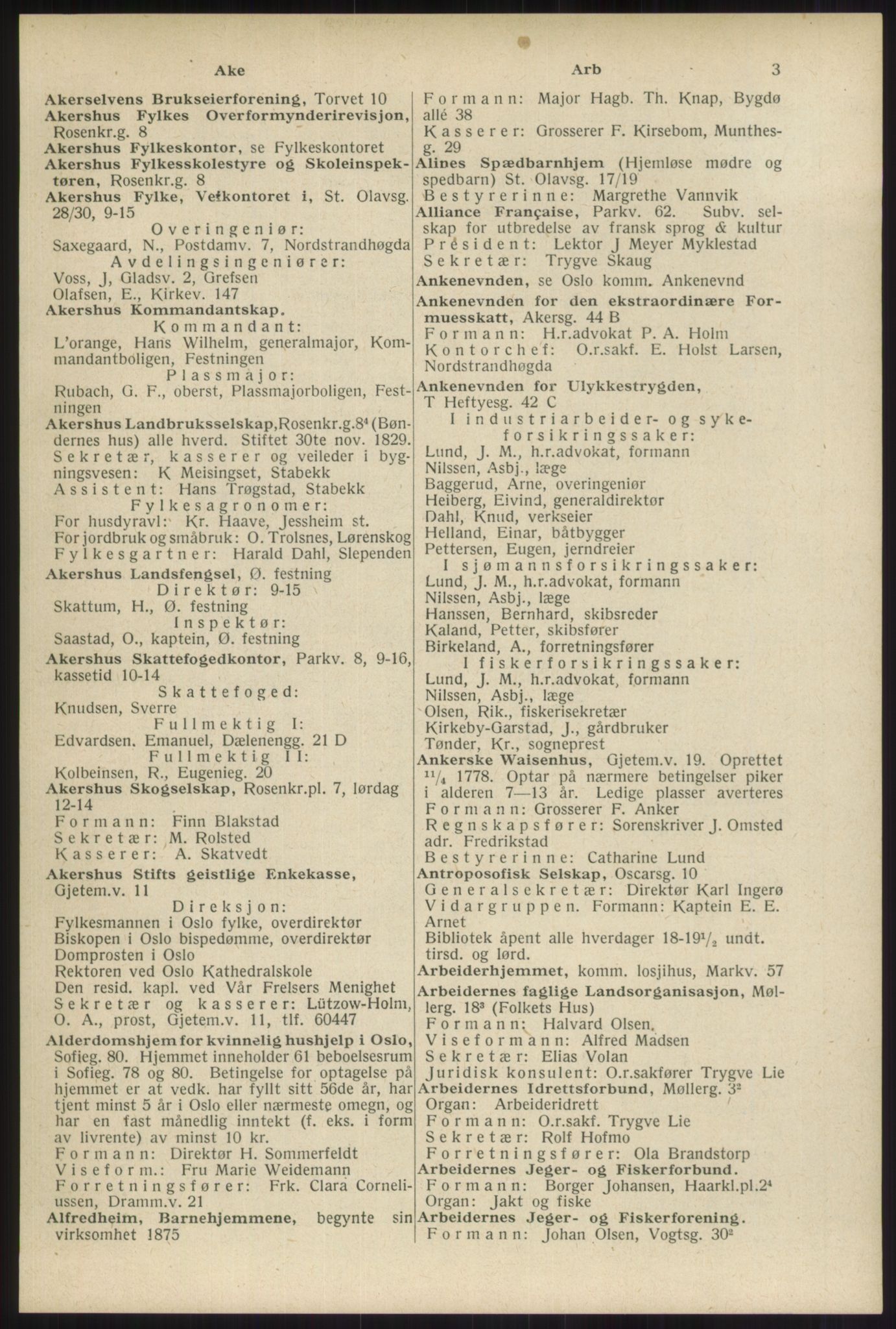 Kristiania/Oslo adressebok, PUBL/-, 1934, s. 3