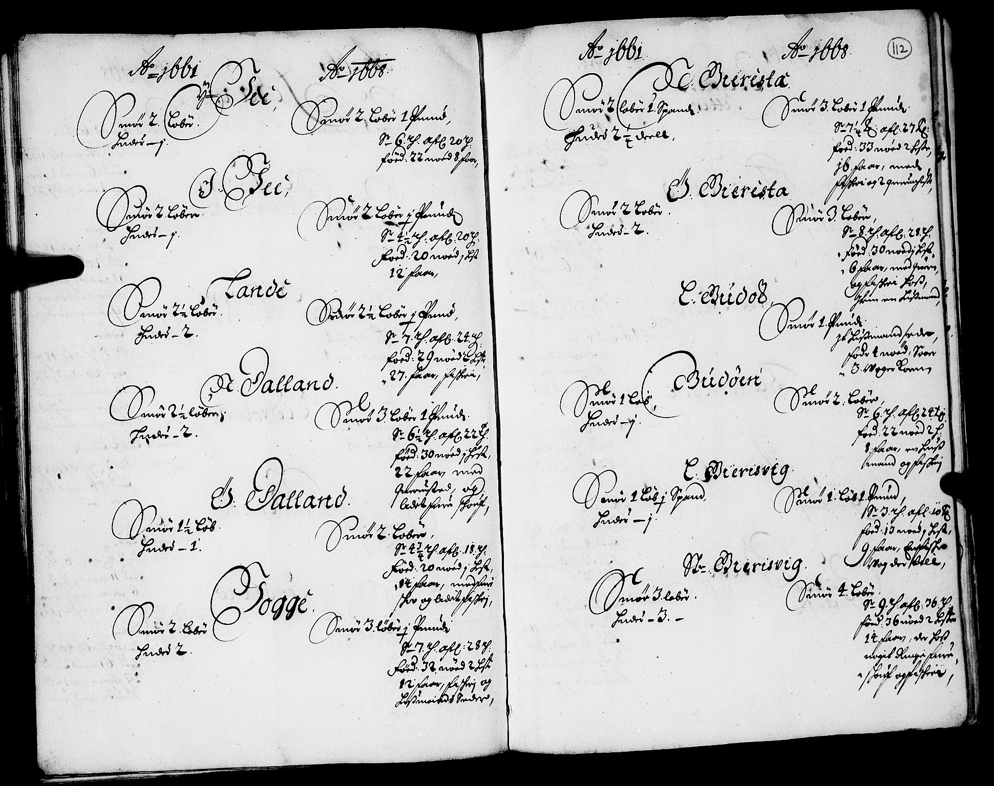 Rentekammeret inntil 1814, Realistisk ordnet avdeling, AV/RA-EA-4070/N/Nb/Nba/L0036: Sunnhordland fogderi, 1661-1667, s. 111b-112a