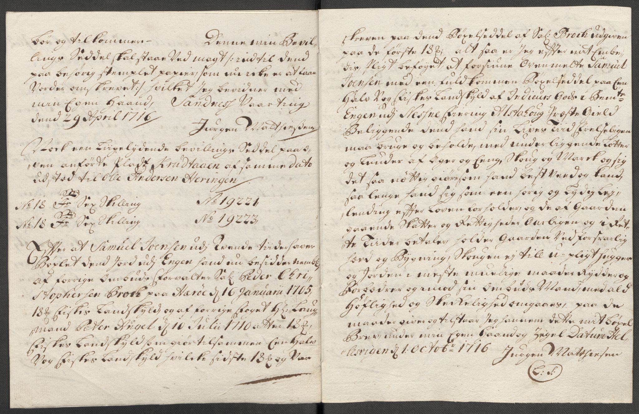 Rentekammeret inntil 1814, Reviderte regnskaper, Fogderegnskap, AV/RA-EA-4092/R65/L4514: Fogderegnskap Helgeland, 1716, s. 237