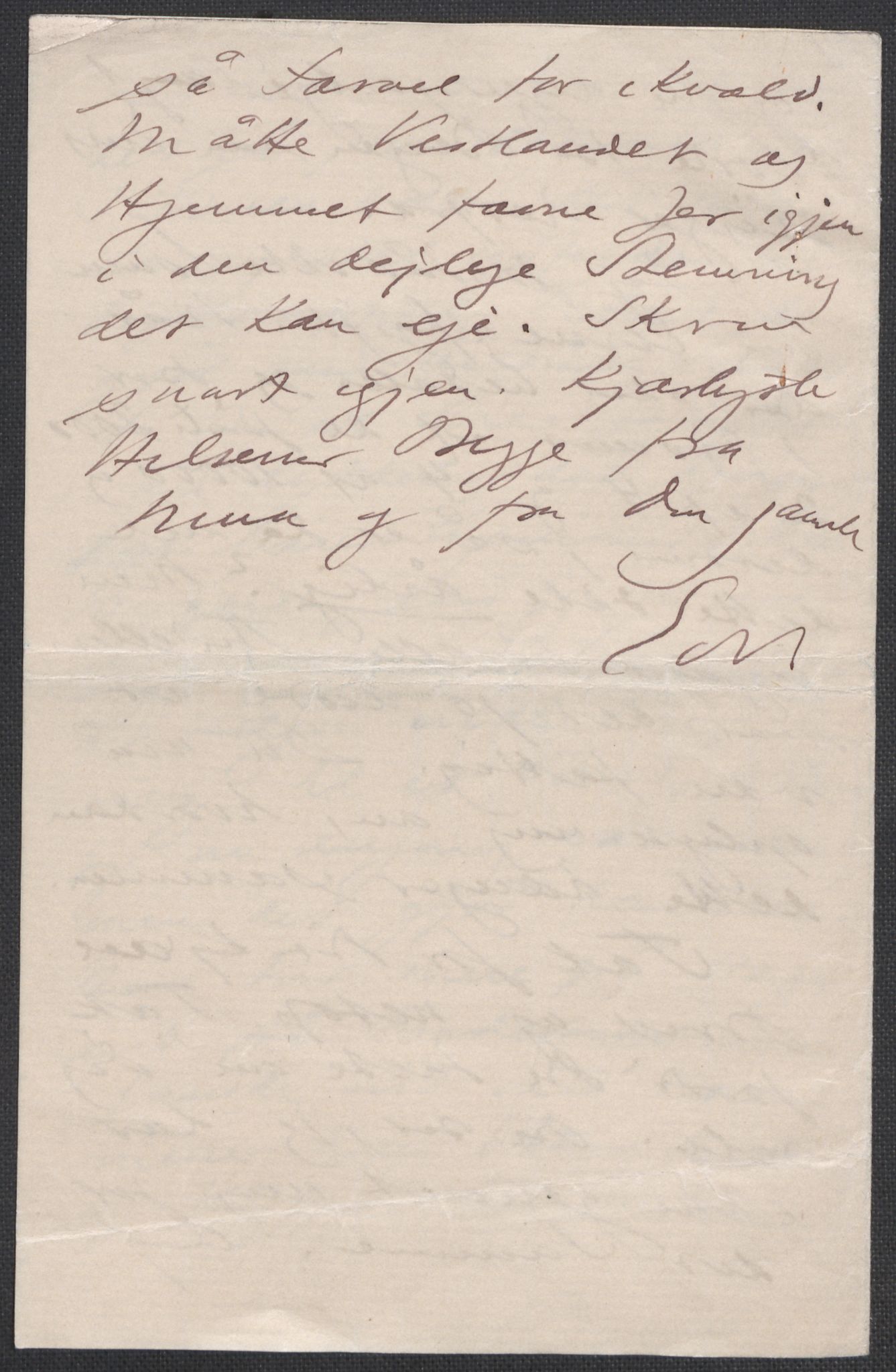 Beyer, Frants, AV/RA-PA-0132/F/L0001: Brev fra Edvard Grieg til Frantz Beyer og "En del optegnelser som kan tjene til kommentar til brevene" av Marie Beyer, 1872-1907, s. 653