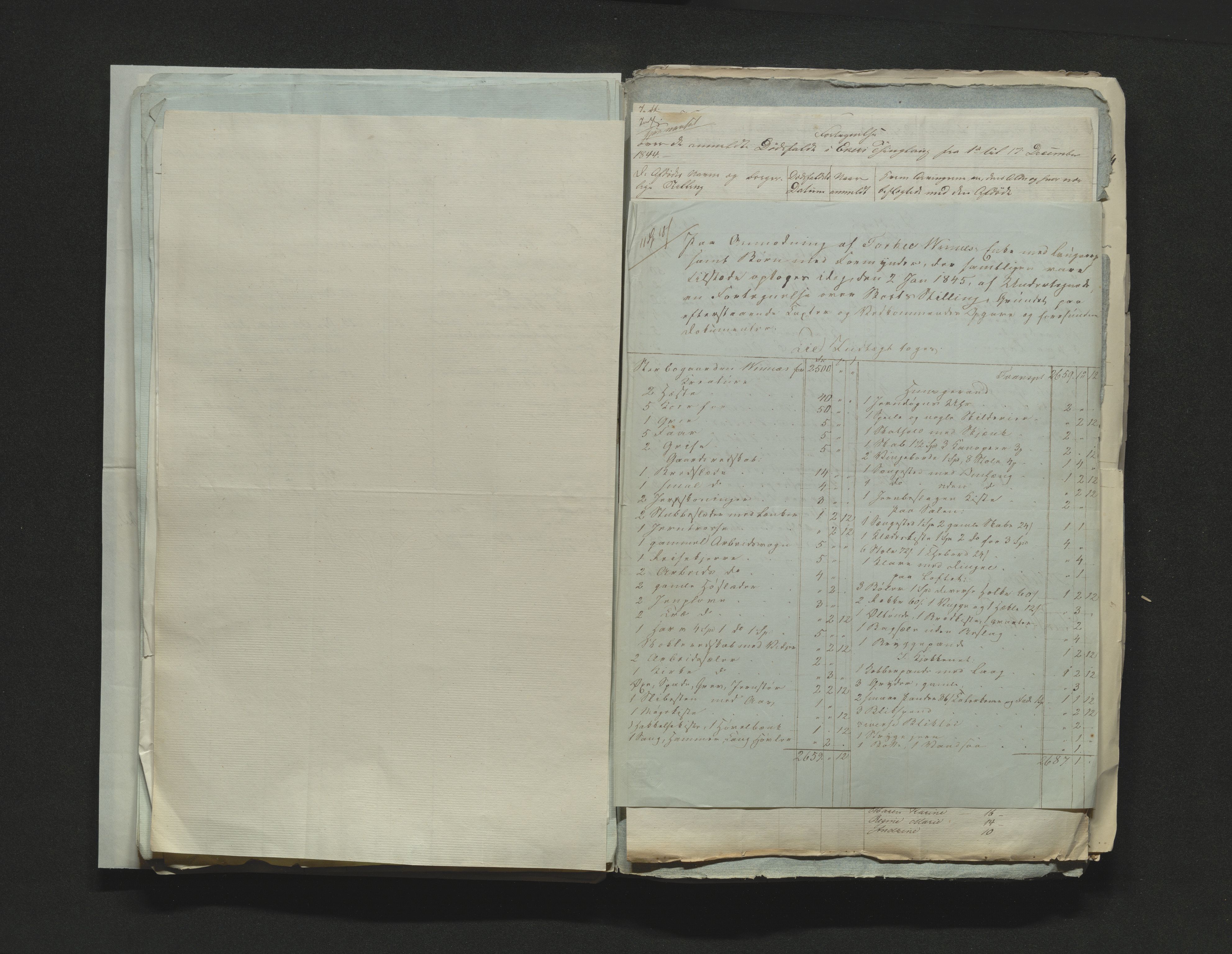 Eiker, Modum og Sigdal sorenskriveri, AV/SAKO-A-123/H/Ha/Hab/L0006: Dødsfallsmeldinger, 1841-1845